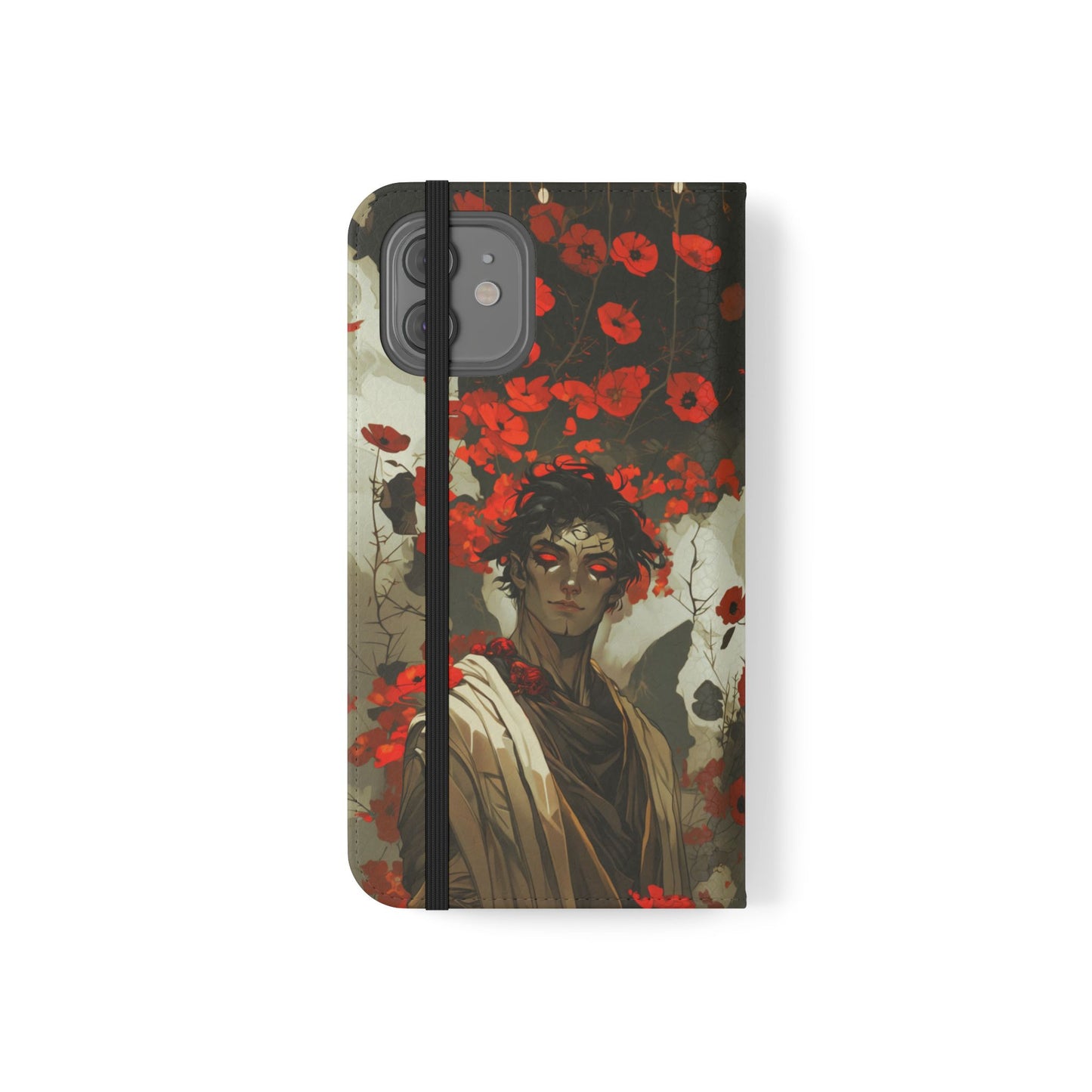 Zagreus Blood Poppies - Wallet Flip Case