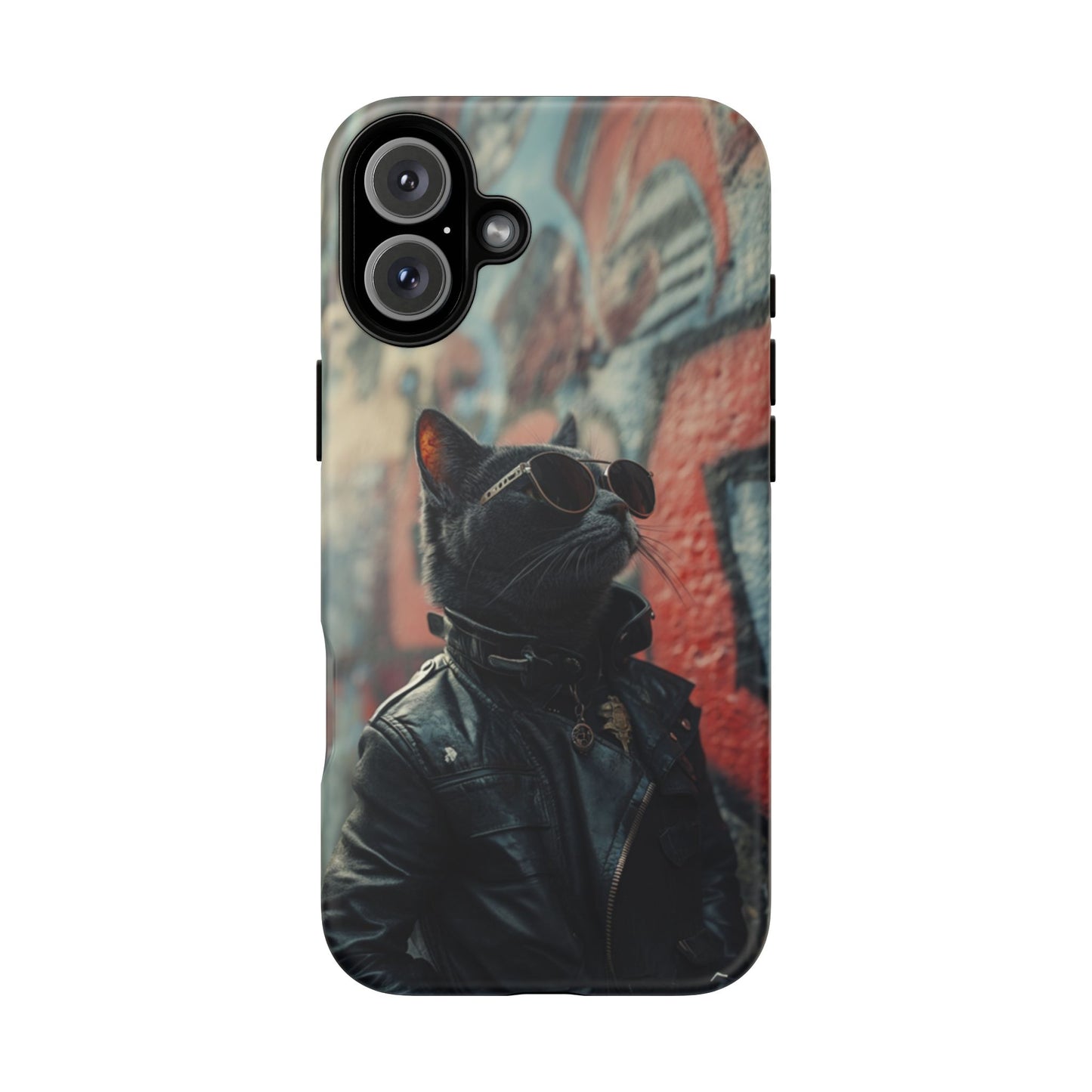 Punk Rock Cat Phone Case – iPhone, Google Pixel, Samsung Galaxy