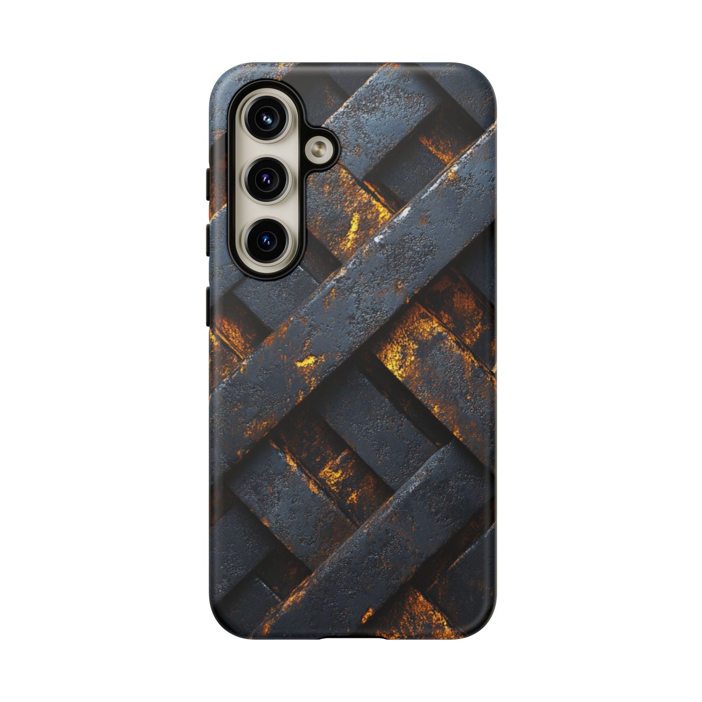 Geometric Interlocking Pattern Phone Case - iPhone, Google Pixel, Samsung Galaxy