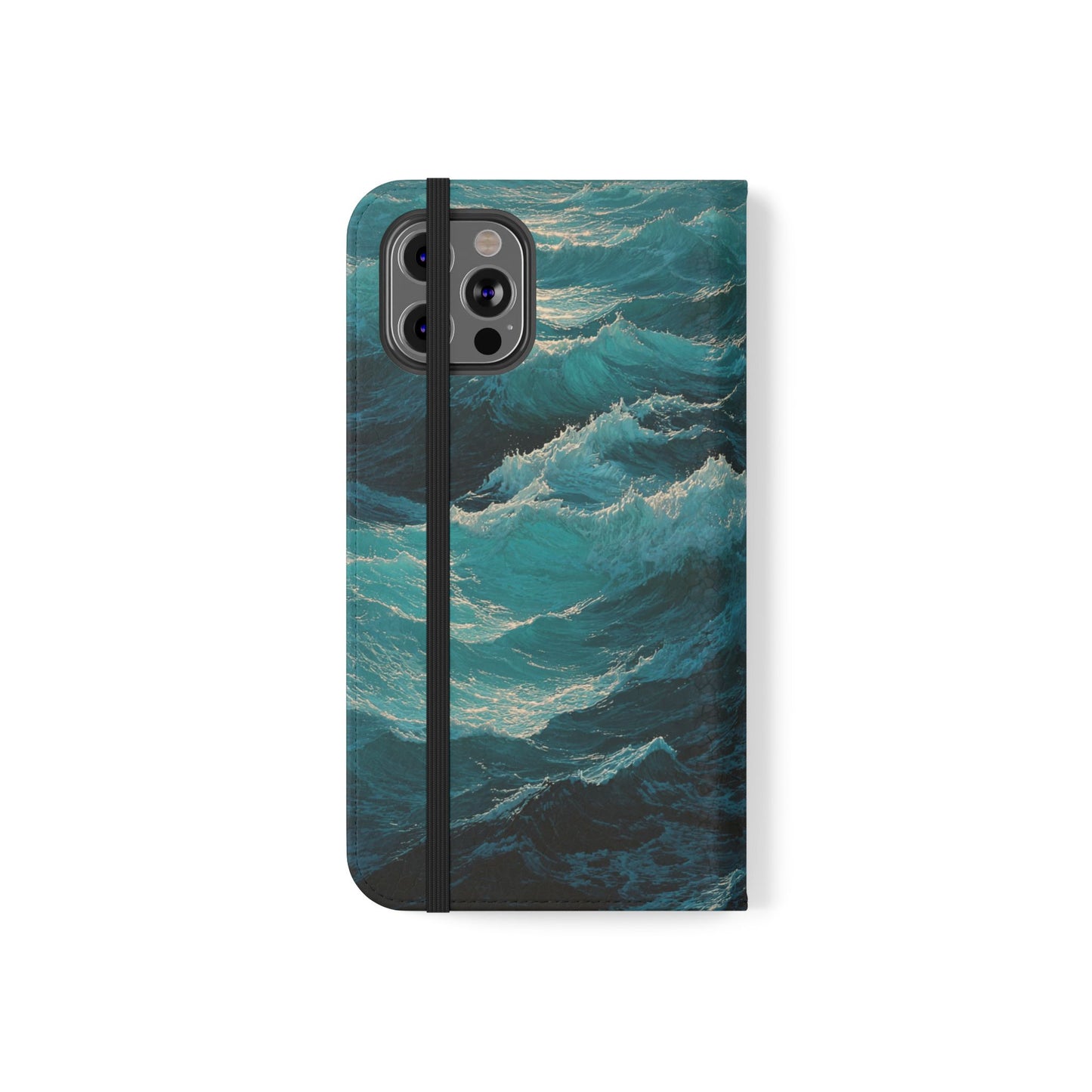 Ocean Waves - Wallet Flip Case
