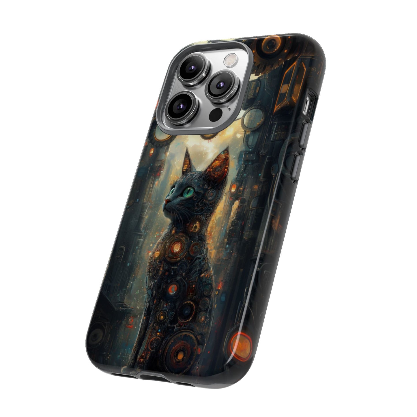 Industrial Revolution Cat Phone Case - iPhone, Google Pixel, Samsung Galaxy