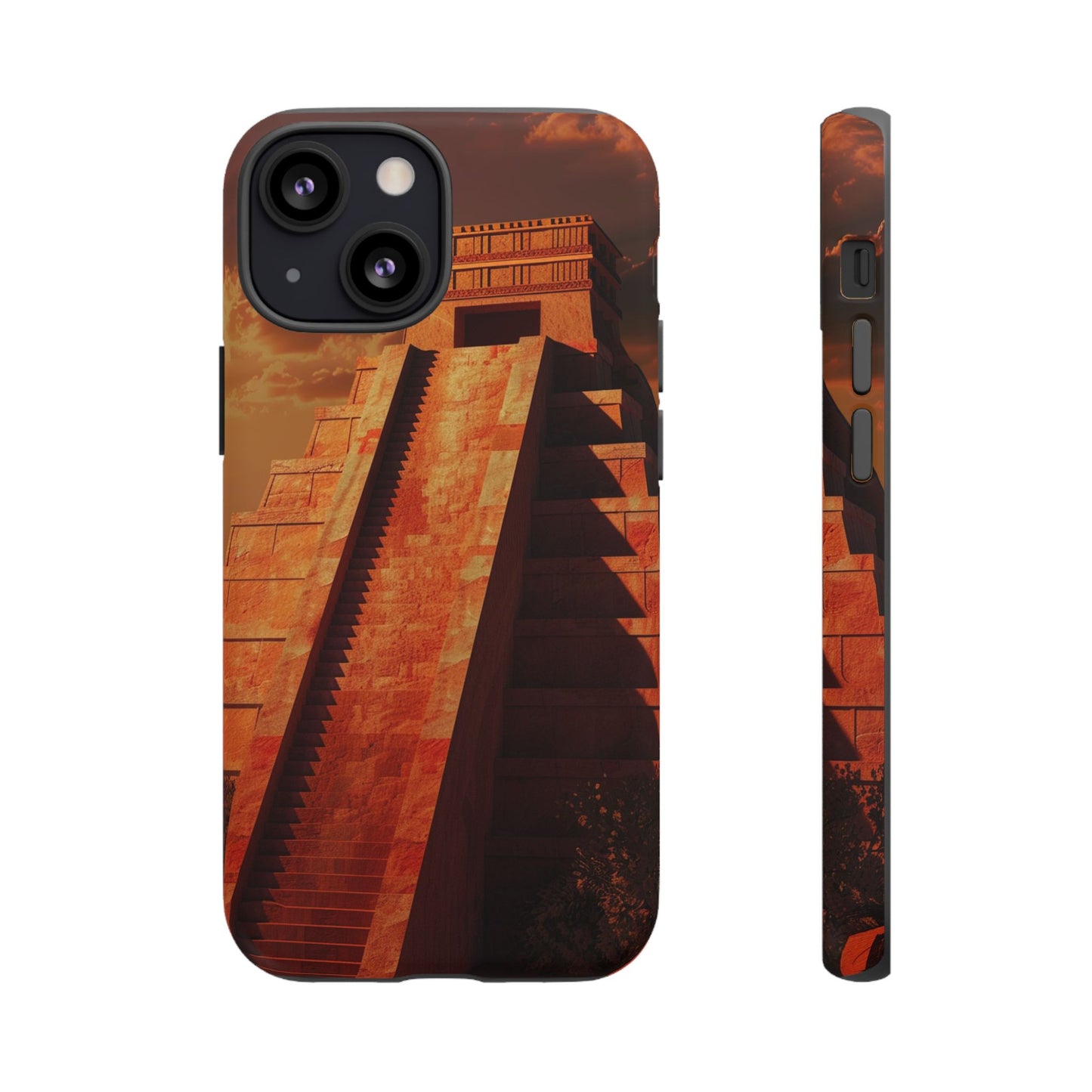 Mayan Pyramid Twilight Phone Case – iPhone, Google Pixel, Samsung Galaxy