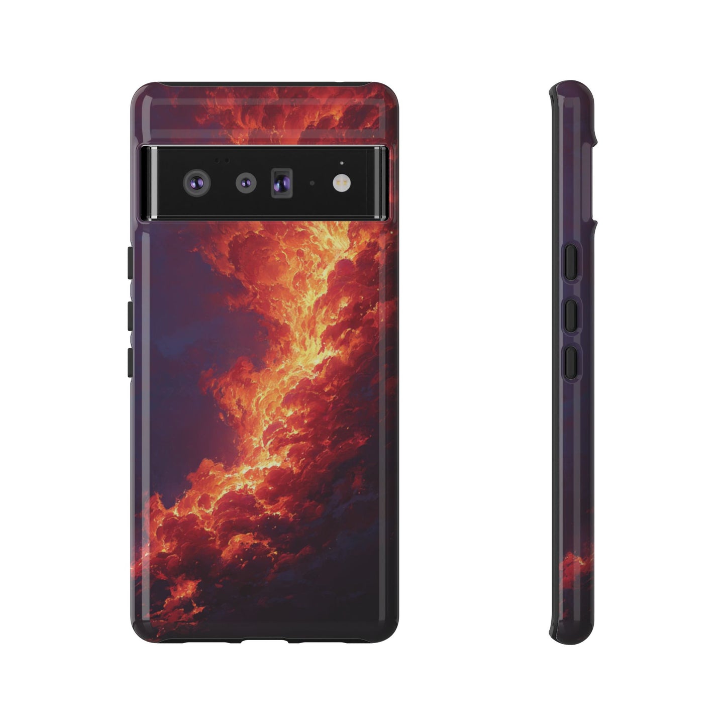 Inferno Sky - Tough Google Pixel Case