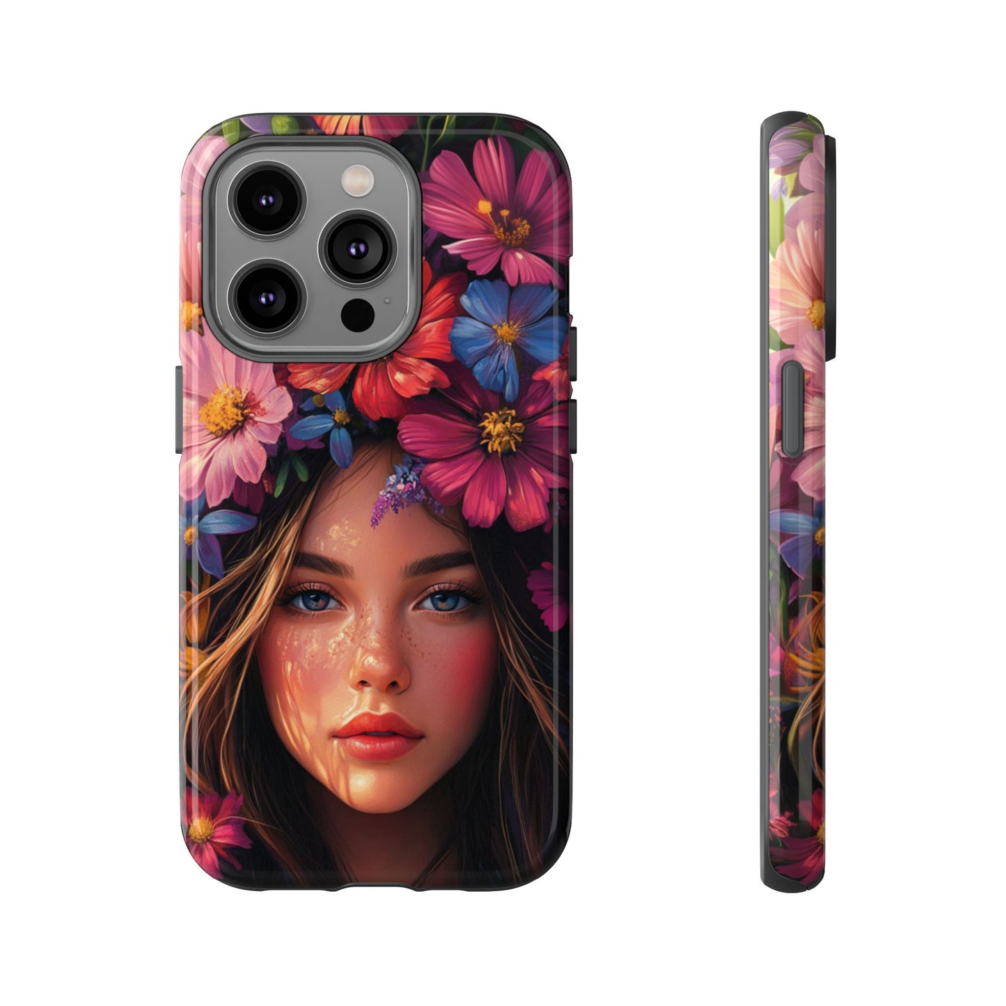 Floral Crown Muse - Tough iPhone Case