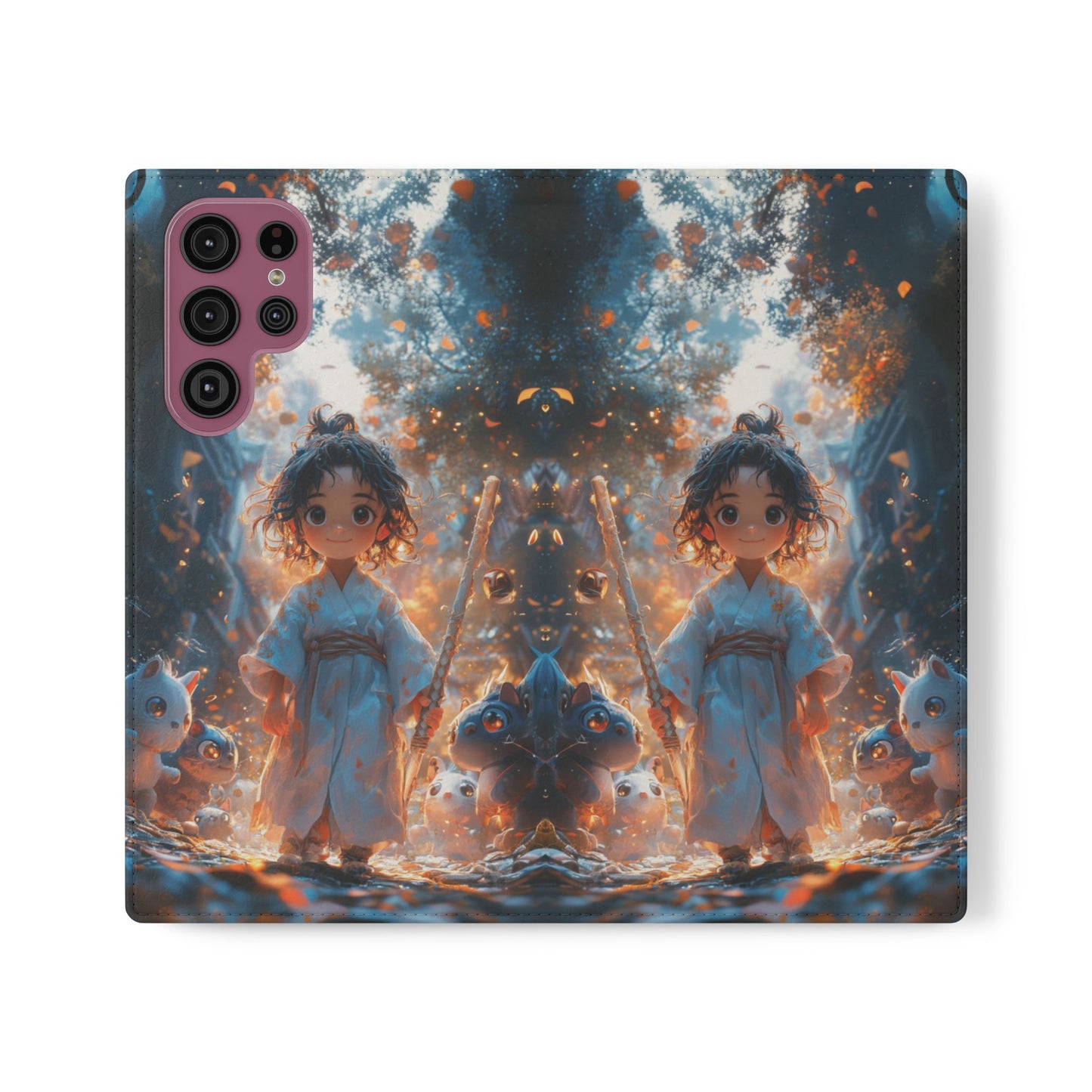 Forest Spirit Child - Wallet Flip Case