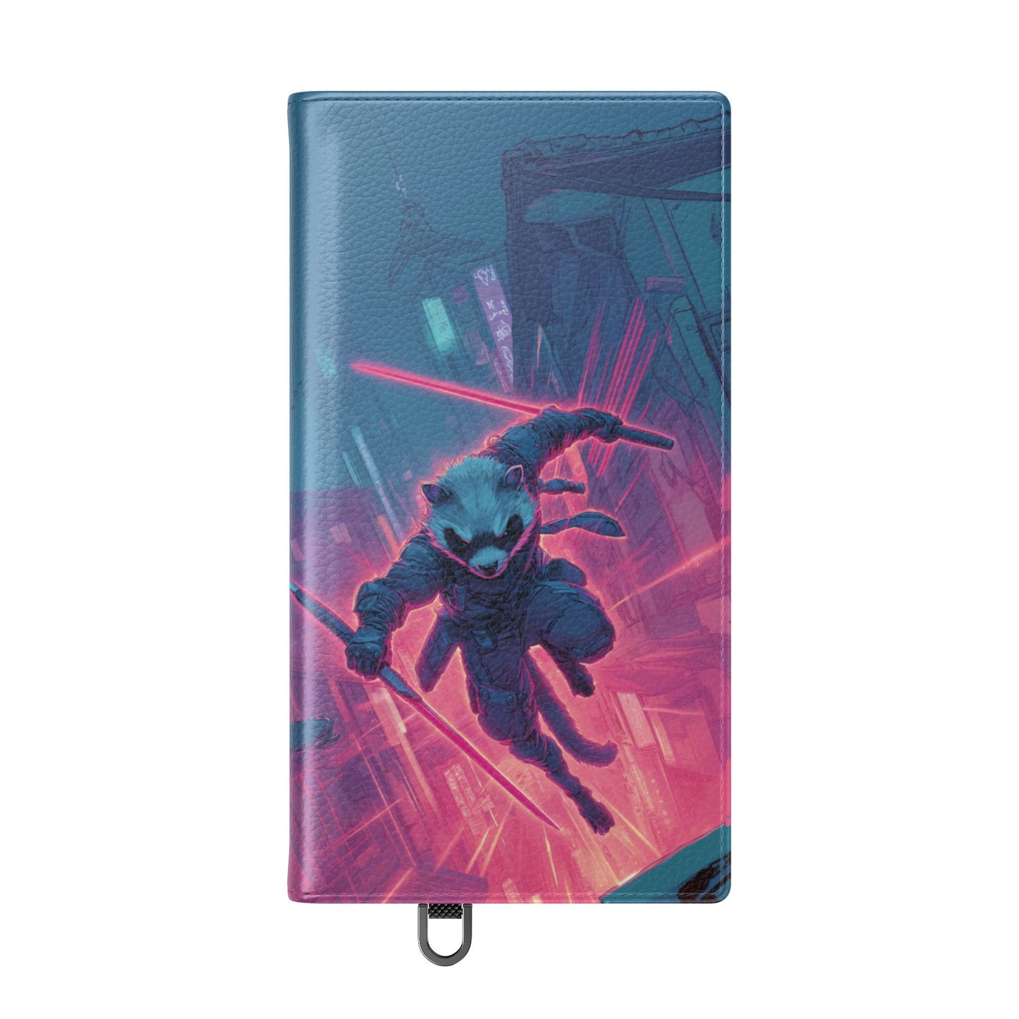 Cyberpunk Ferret - Wallet Flip Case