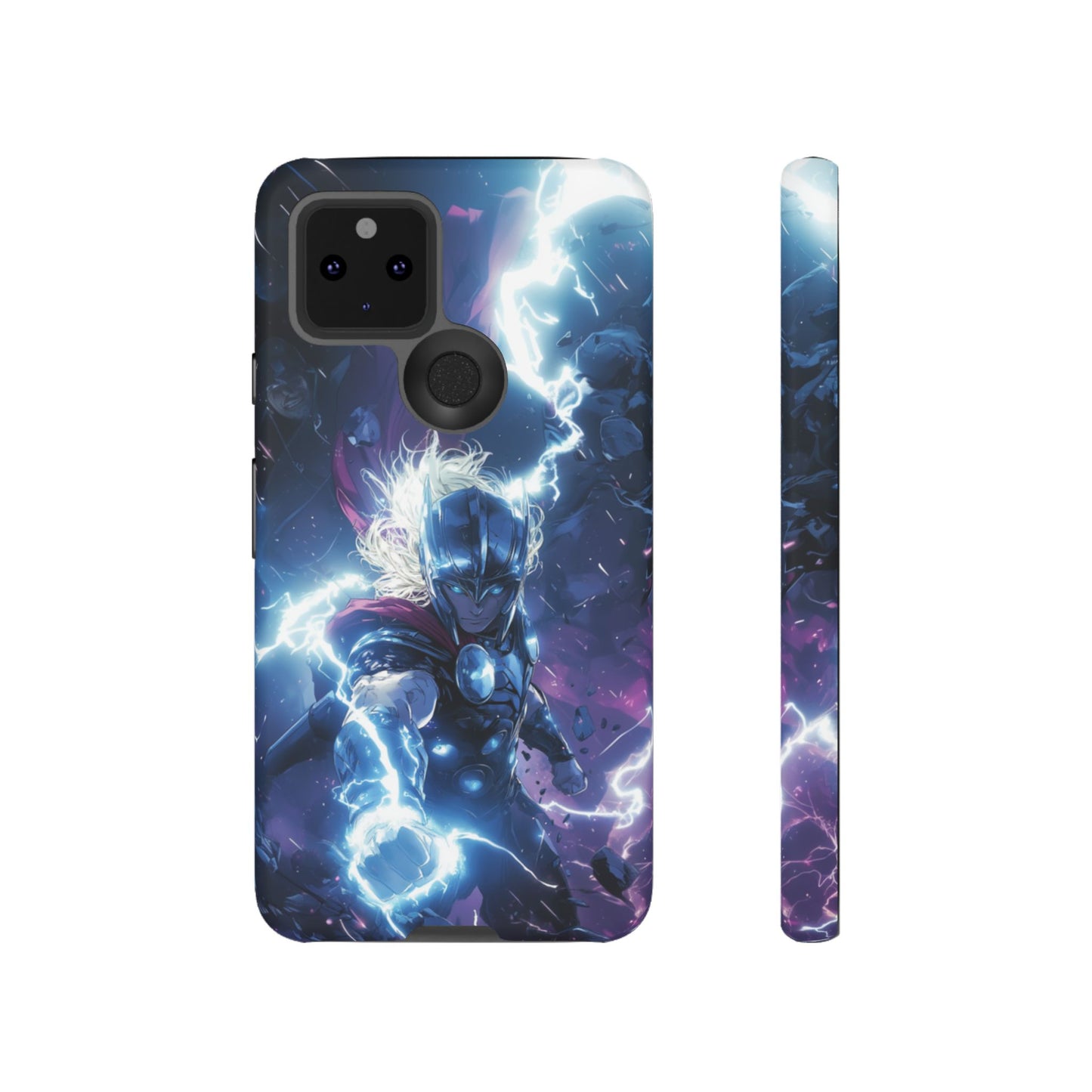 Lightning Fury: Thor Anime Action Phone Case - iPhone, Google Pixel, Samsung