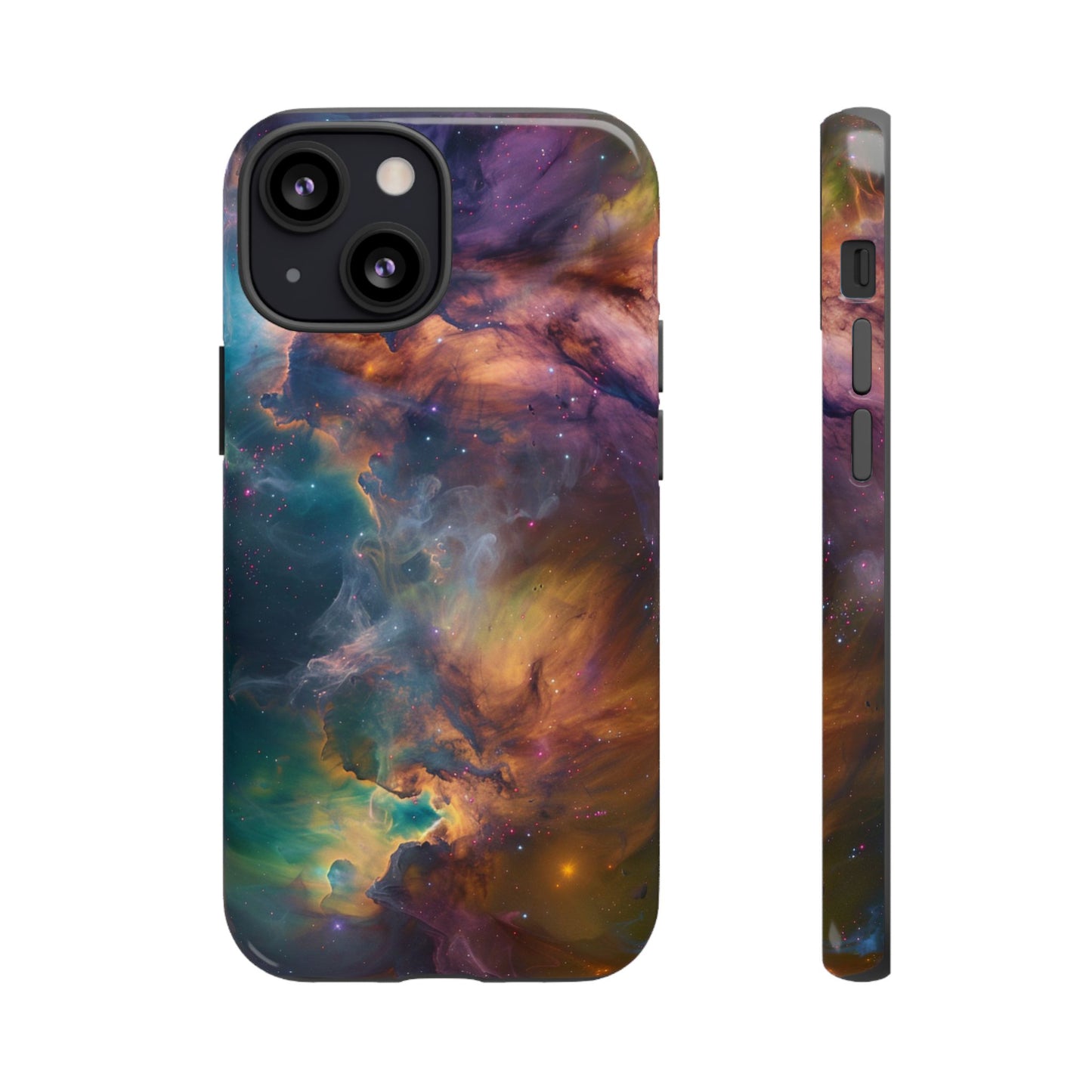 Celestial Nebula Drift – Tough iPhone Case