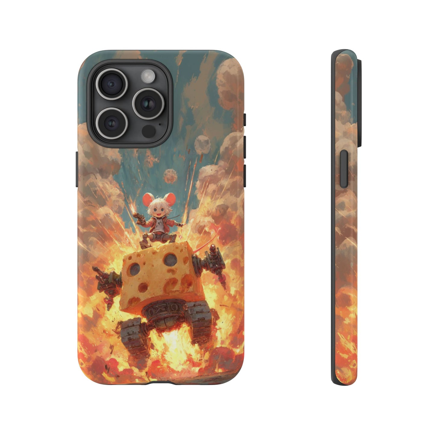 Battle Tank Mouse - Tough iPhone Case