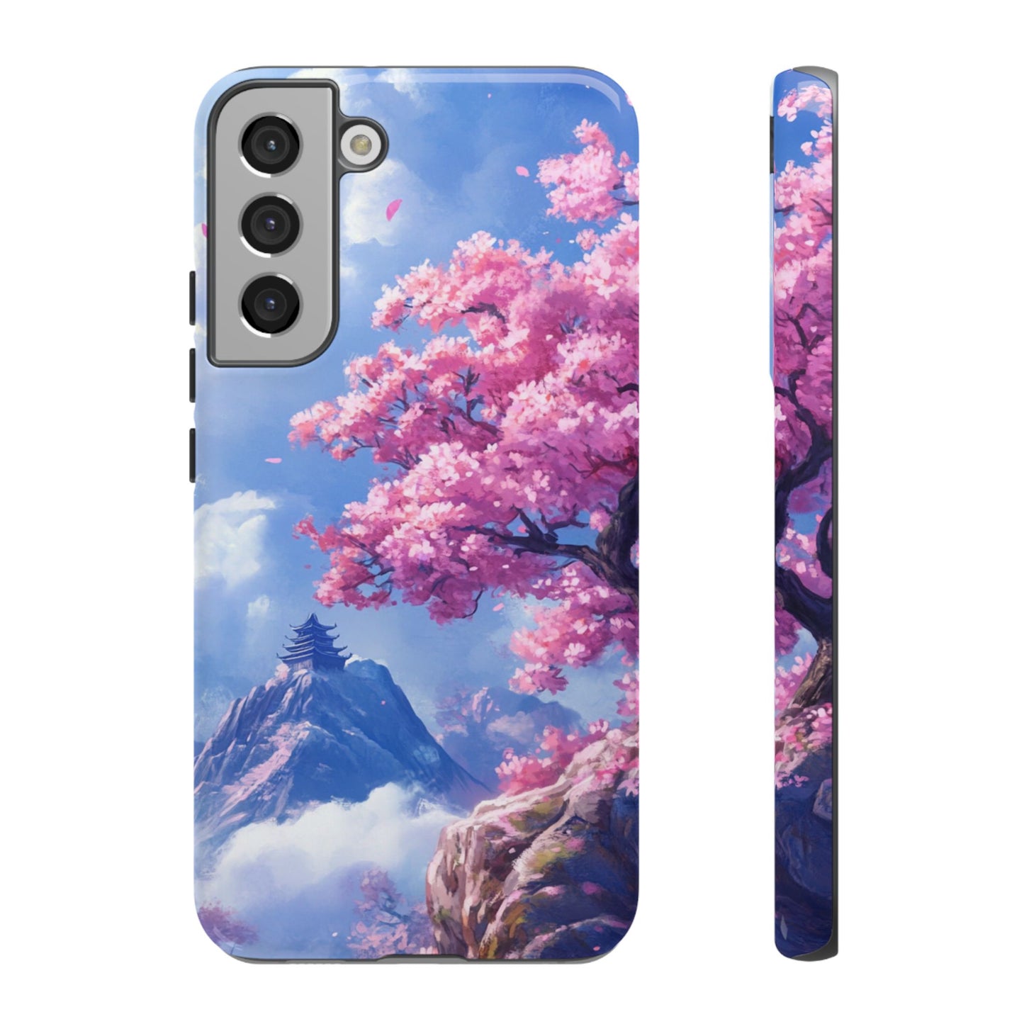 Sakura Sky Temple - Tough Samsung Galaxy Case