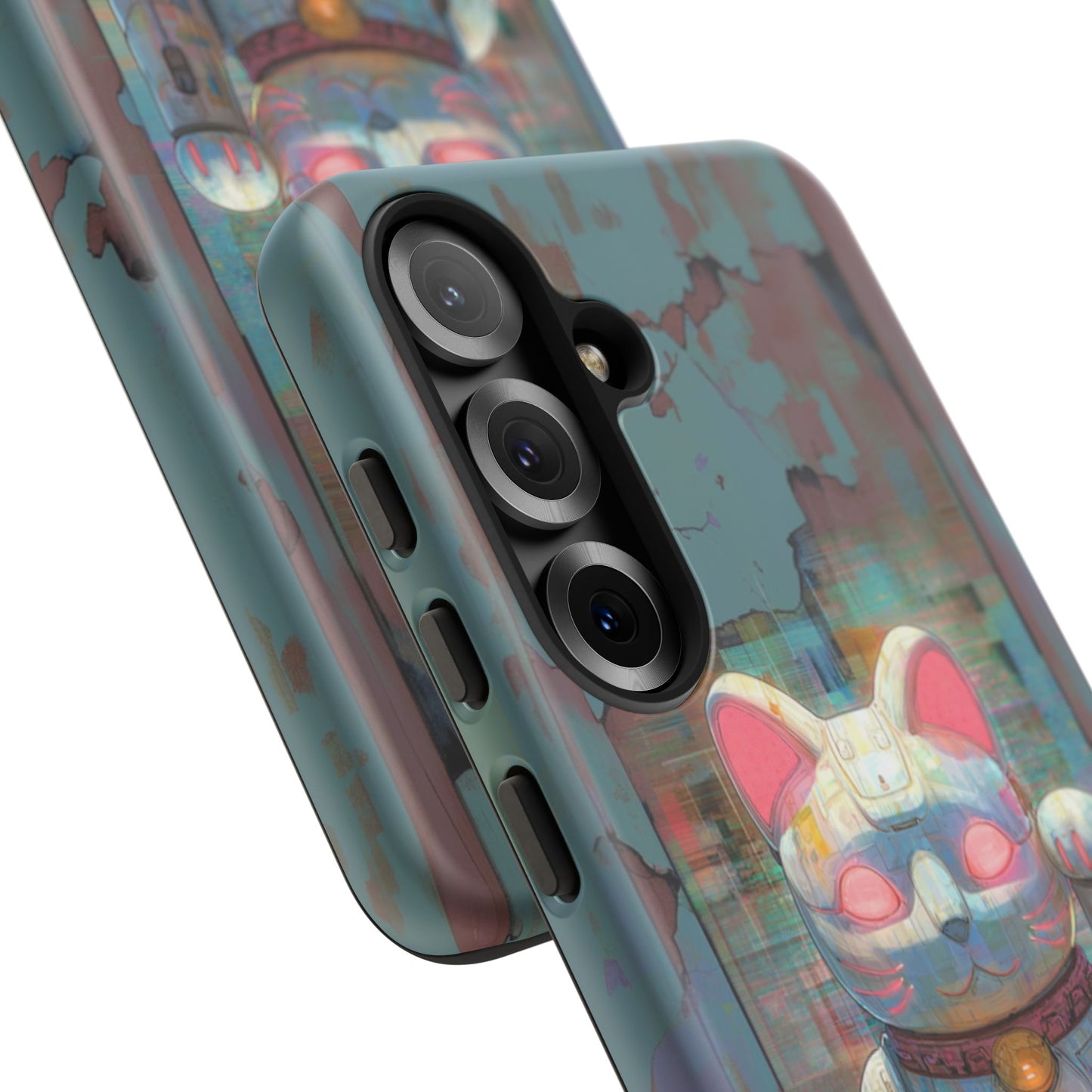 Cyber Lucky Cat - Tough Samsung Galaxy Case