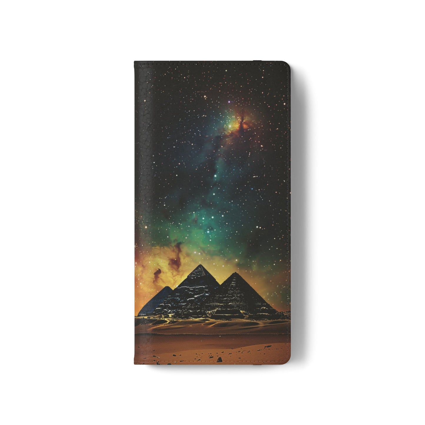 Astral Pyramids - Wallet Flip Case