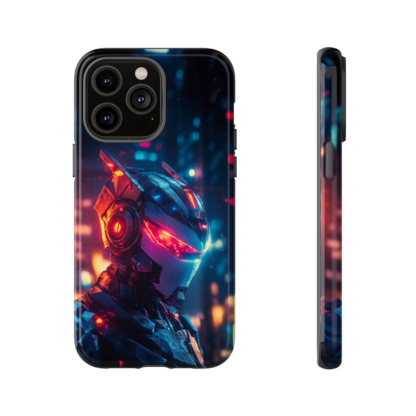 Neon Cyborg - Tough iPhone Case