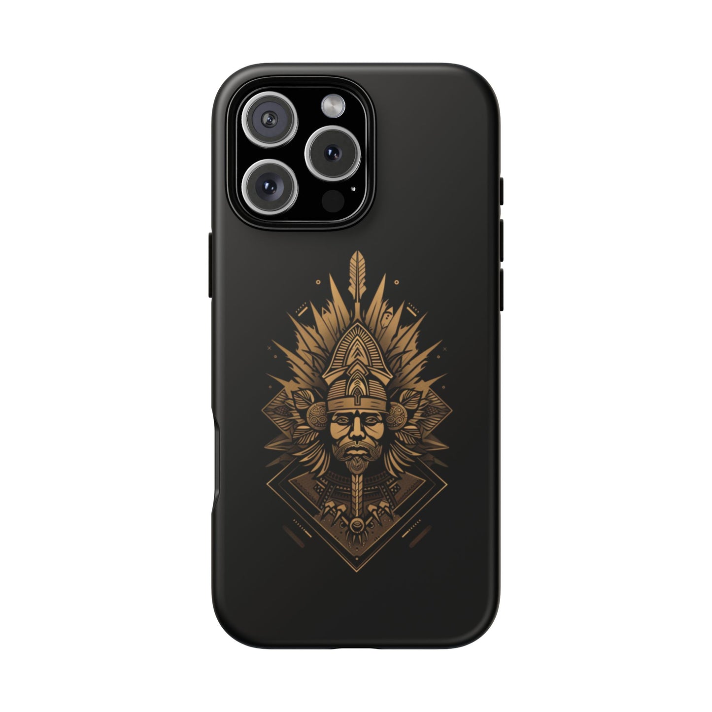 Golden Warrior Guardian - iPhone, Google Pixel, Samsung Galaxy