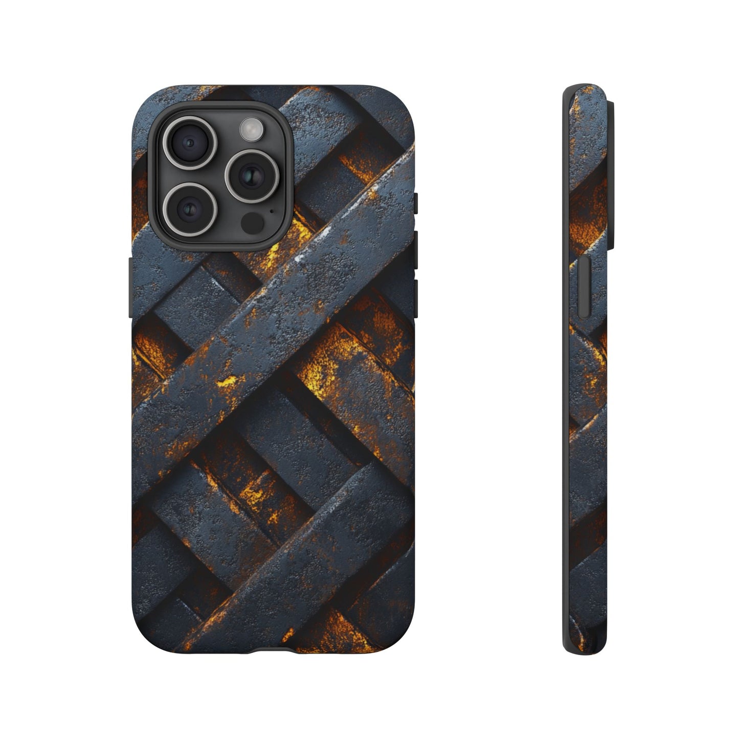 Geometric Interlocking Pattern Phone Case - iPhone, Google Pixel, Samsung Galaxy