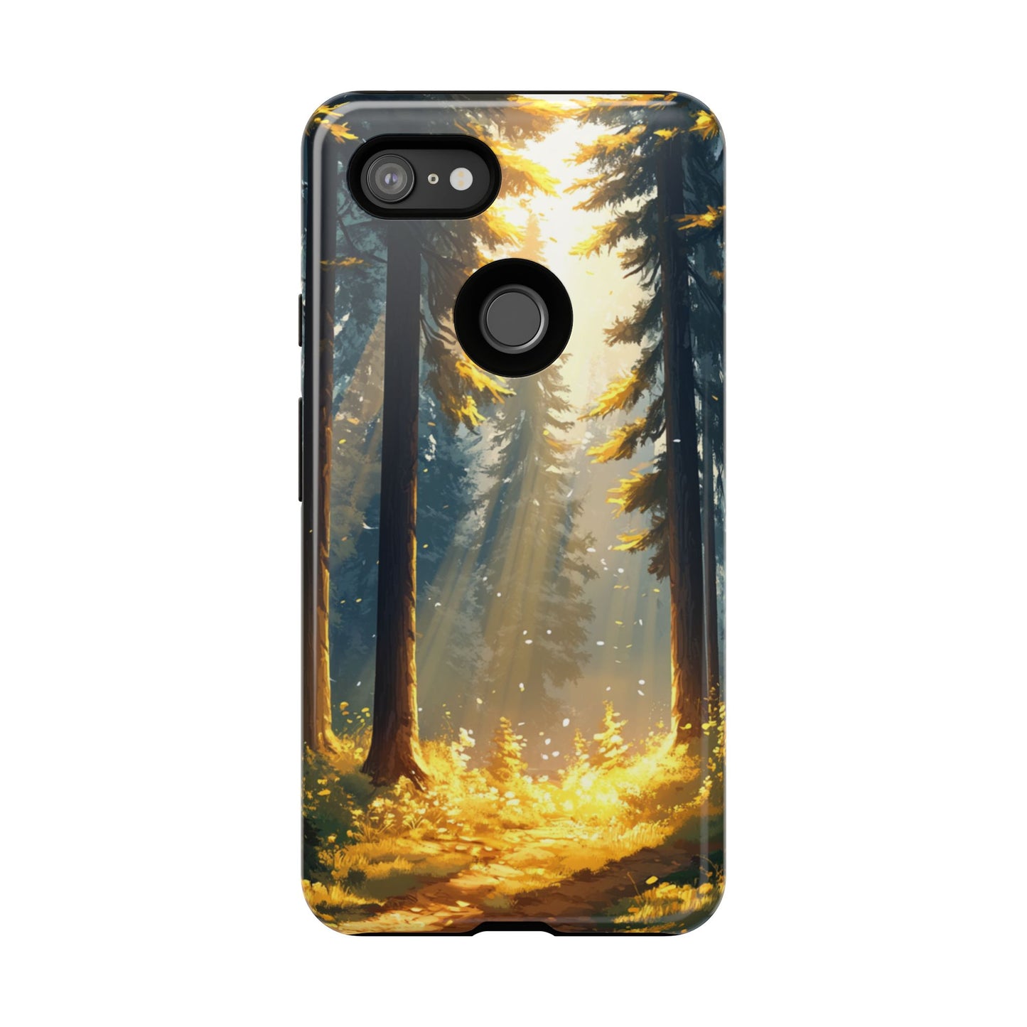 Golden Forest Path – Tough Google Pixel Case