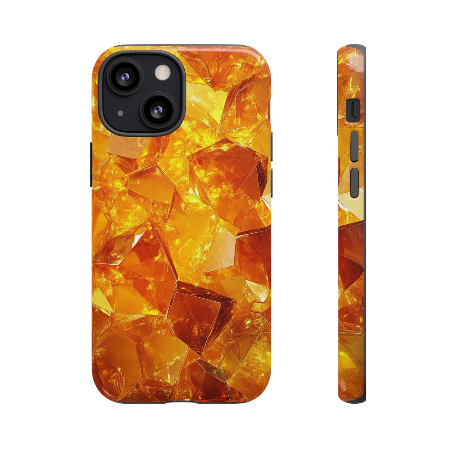 Amber Crystal Shards – Tough iPhone Case