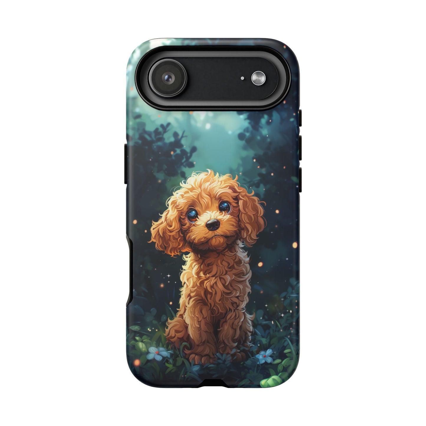 Forest Poodle - Tough iPhone Case