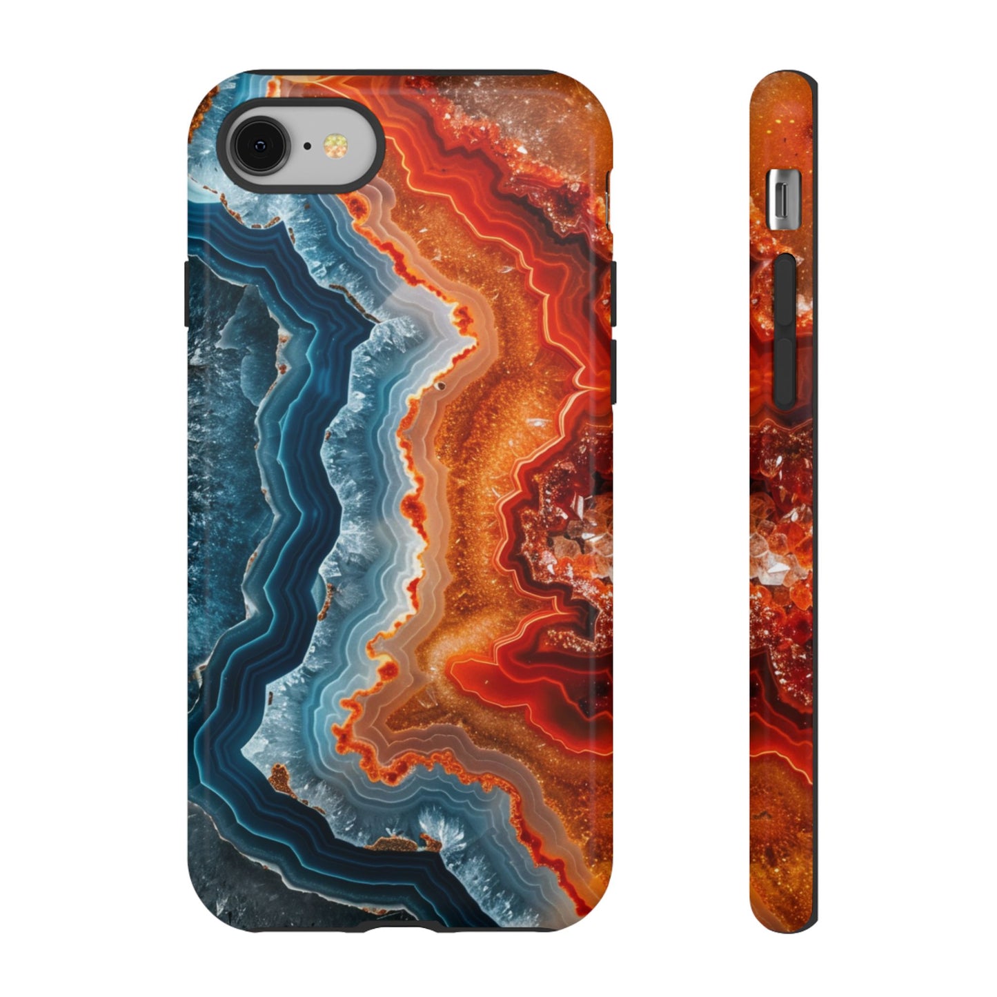 Molten Agate Veins – Tough iPhone Case