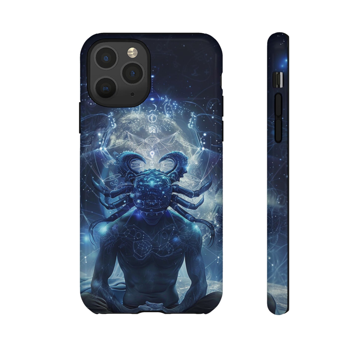 Celestial Cancer Guardian Phone Case – iPhone, Google Pixel, Samsung Galaxy