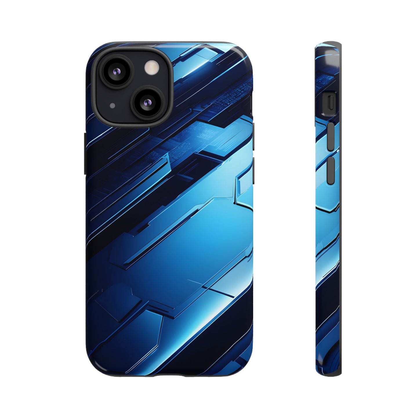 Futuristic Metallic Phone Case - iPhone, Google Pixel, Samsung Galaxy