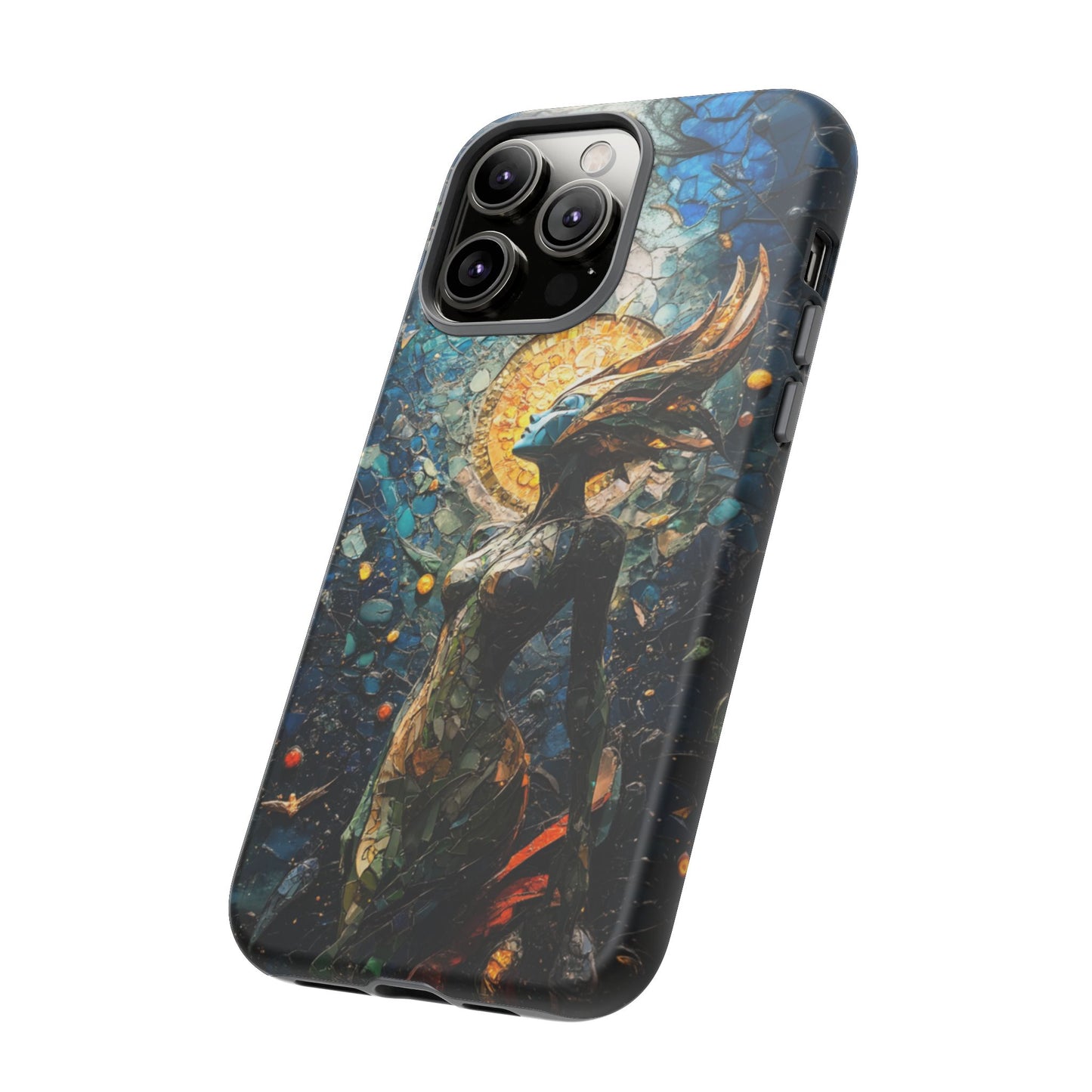 Ethereal Mosaic Goddess Phone Case - iPhone, Google Pixel, Samsung Galaxy