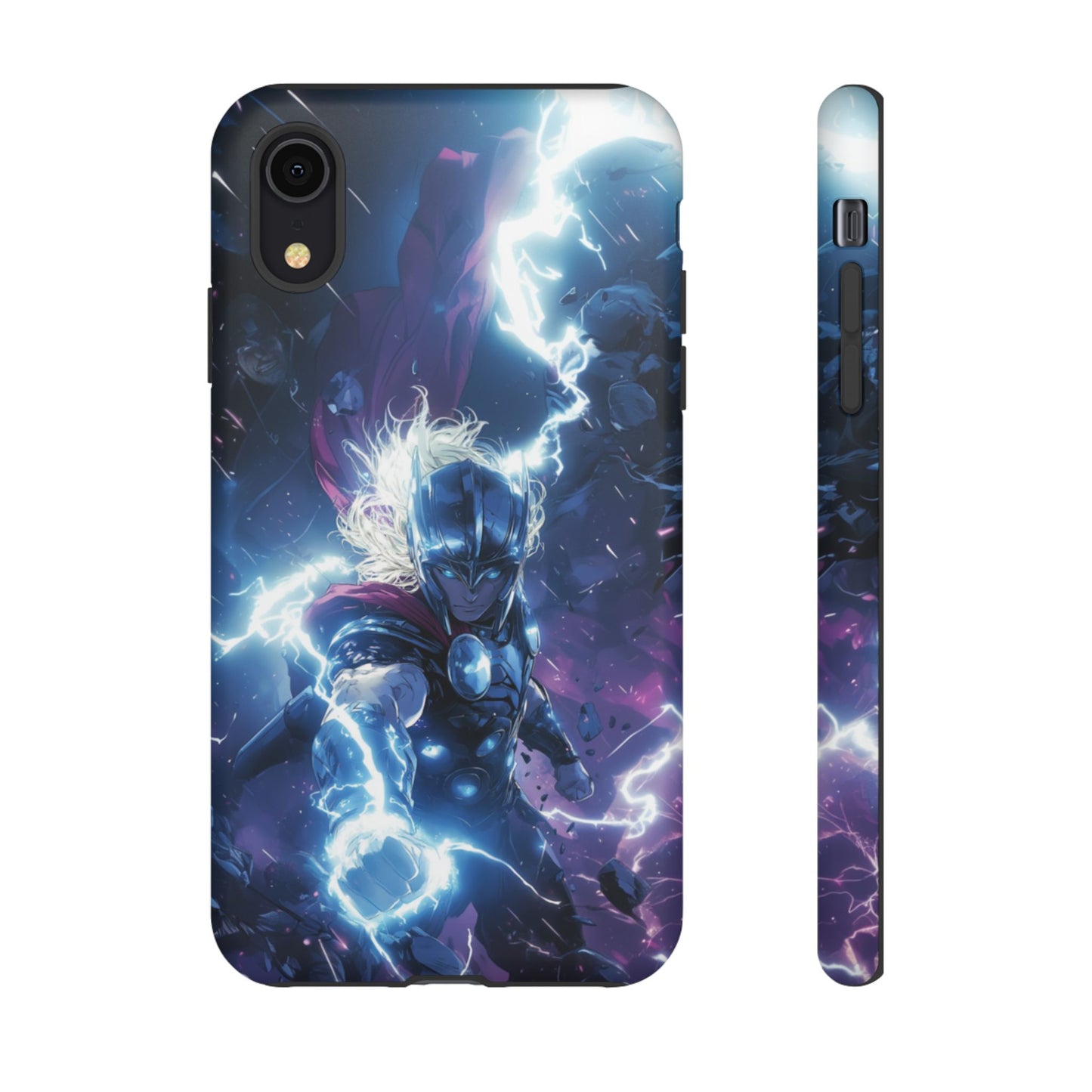 Lightning Fury: Thor Anime Action Phone Case - iPhone, Google Pixel, Samsung