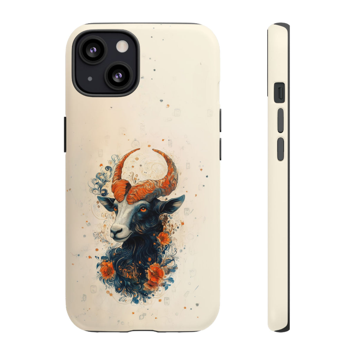 Capricorn Celestial Goat - Tough iPhone Case