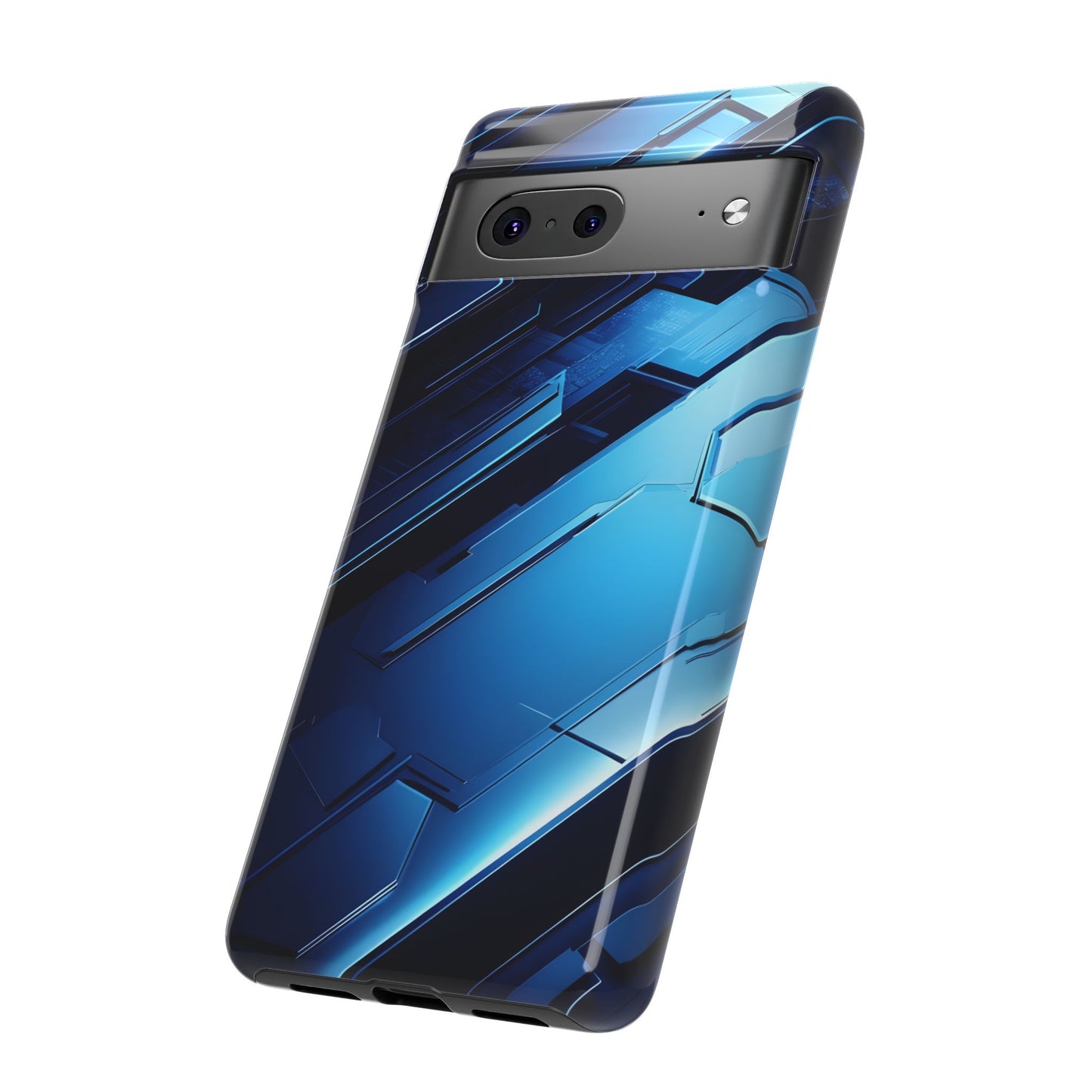 Futuristic Metallic Phone Case - iPhone, Google Pixel, Samsung Galaxy