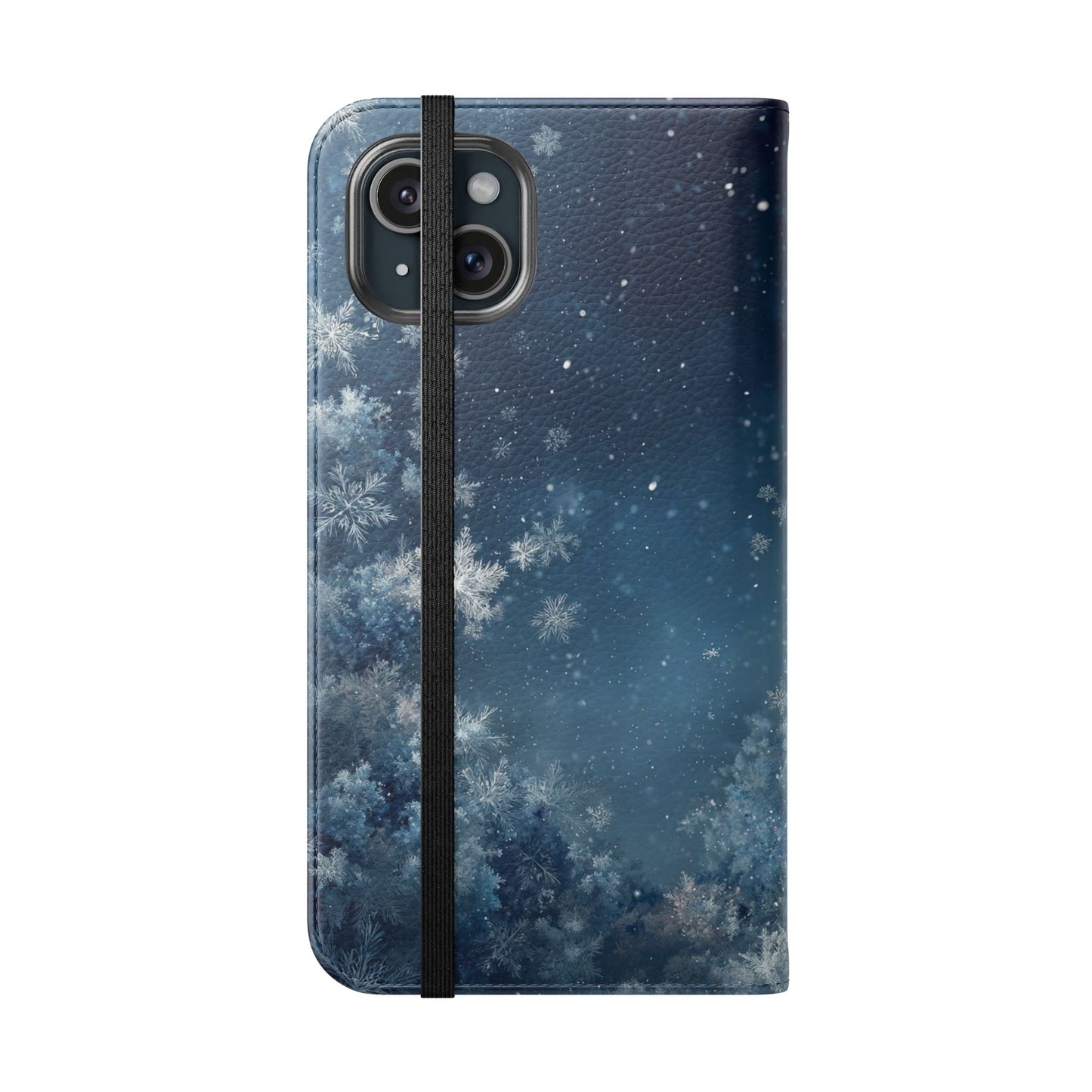 Winter Snowflakes - Wallet Flip Case