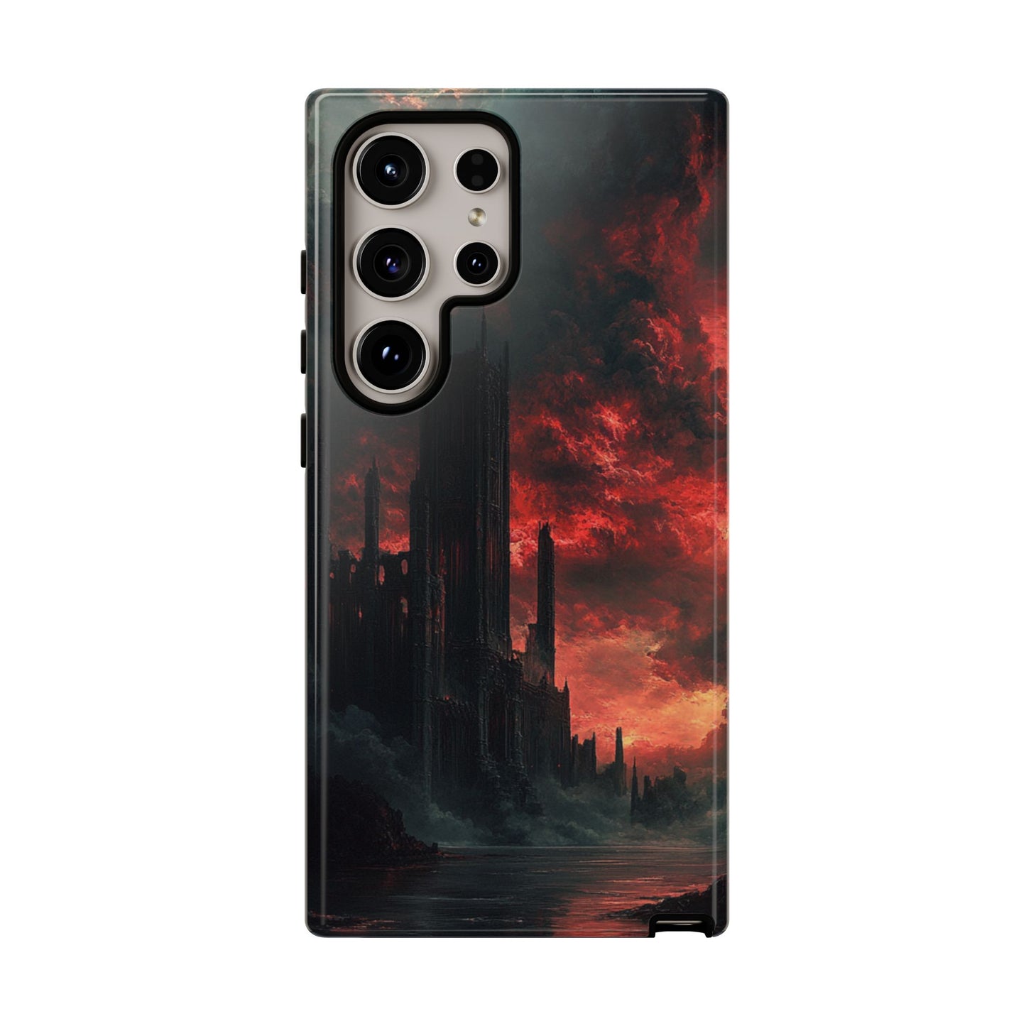 Crimson Dread Citadel – Tough Samsung Galaxy Case
