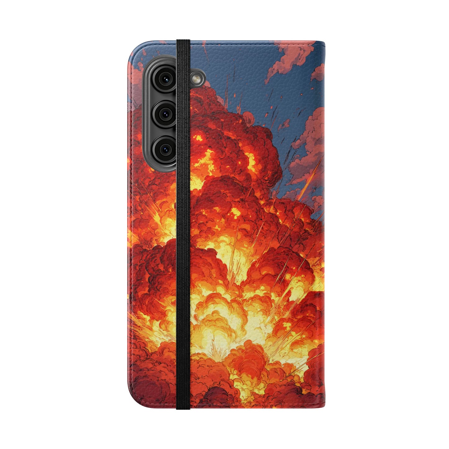 Comic Explosion - Wallet Flip Case
