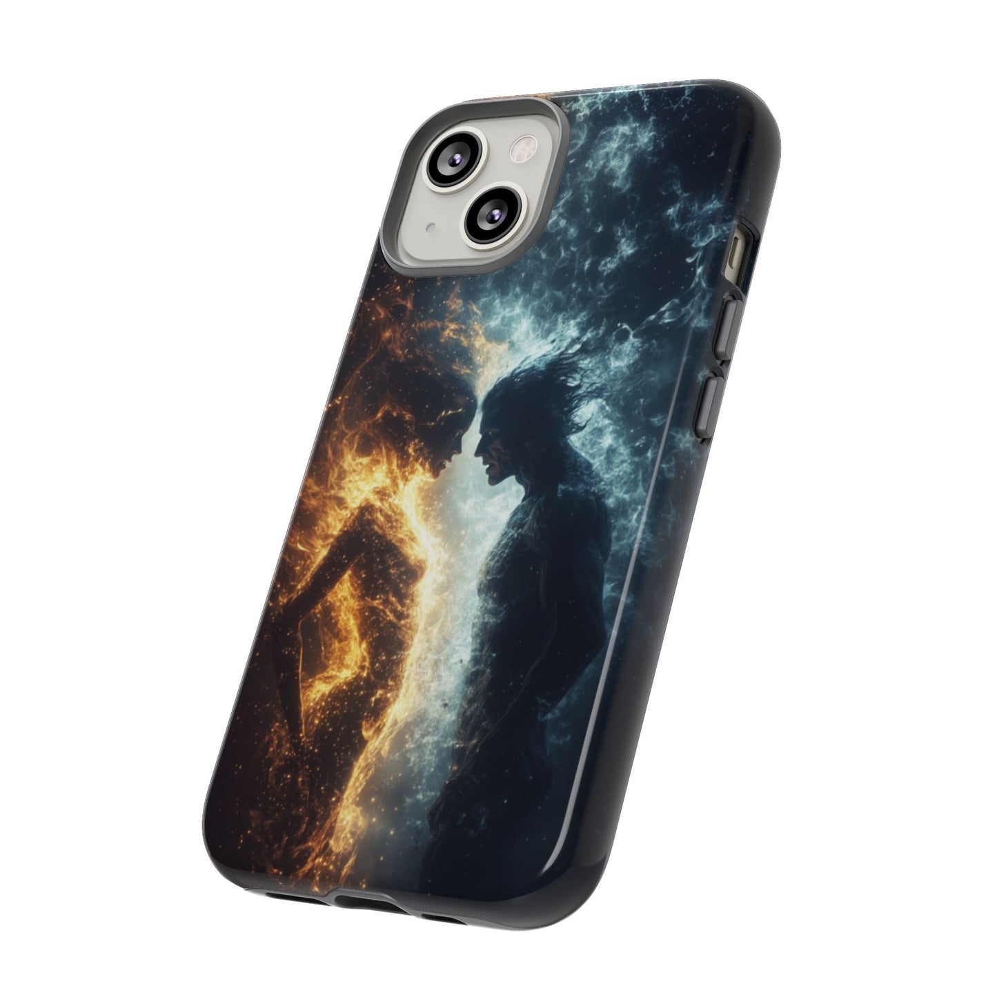 Fire & Frost Lovers - Tough iPhone Case