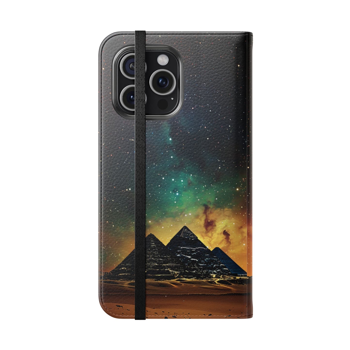 Astral Pyramids - Wallet Flip Case