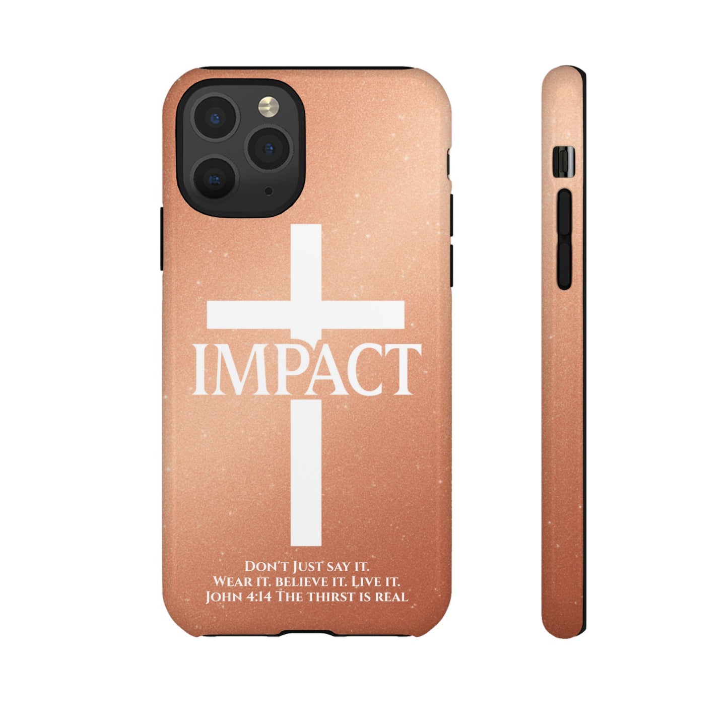 Impace Rose Gold - Tough iPhone Case