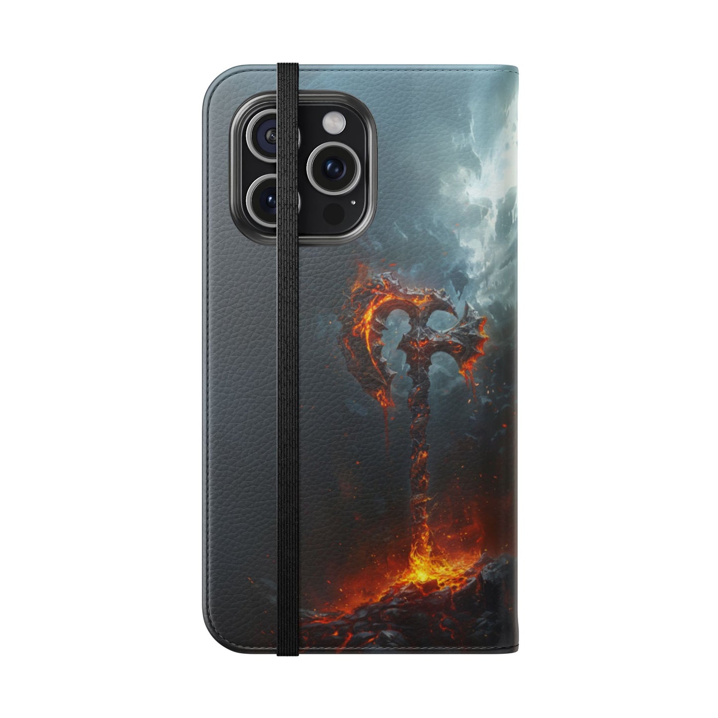 Molten War Axe - Wallet Flip Case