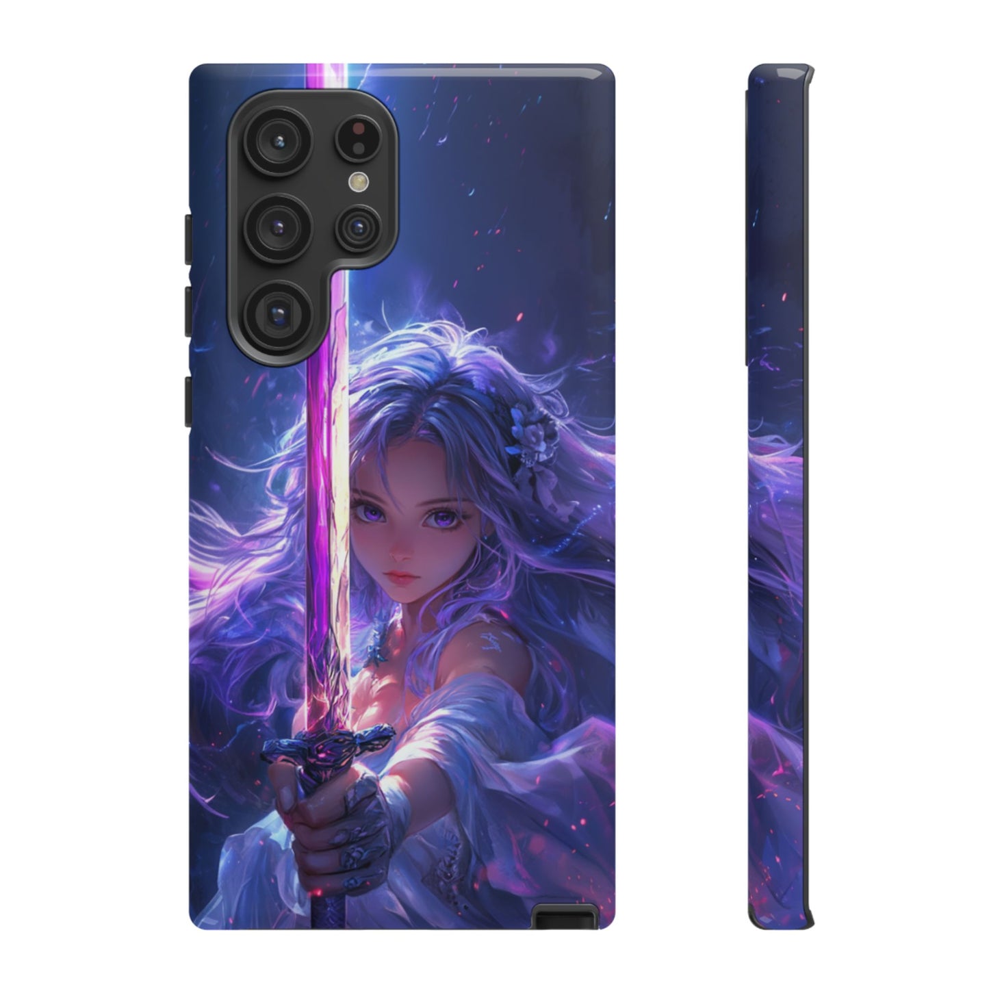 Violet Blade Warrior – Tough Samsung Galaxy Case