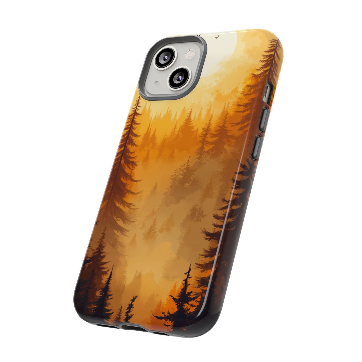 Golden Sunset Forest Phone Case - iPhone, Google Pixel, Samsung Galaxy