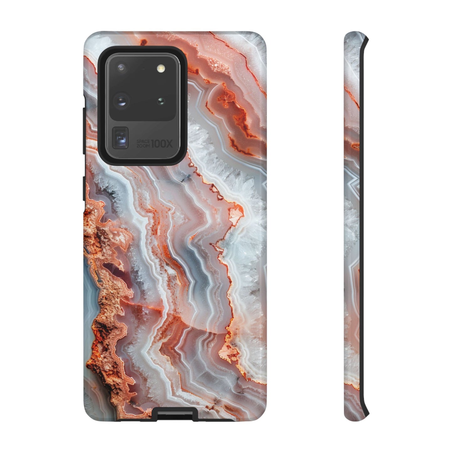 Rose Agate Currents – Tough Samsung Galaxy Case