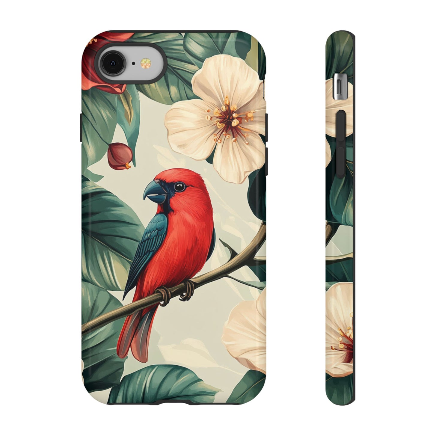 Scarlet Songbird - Tough iPhone Case