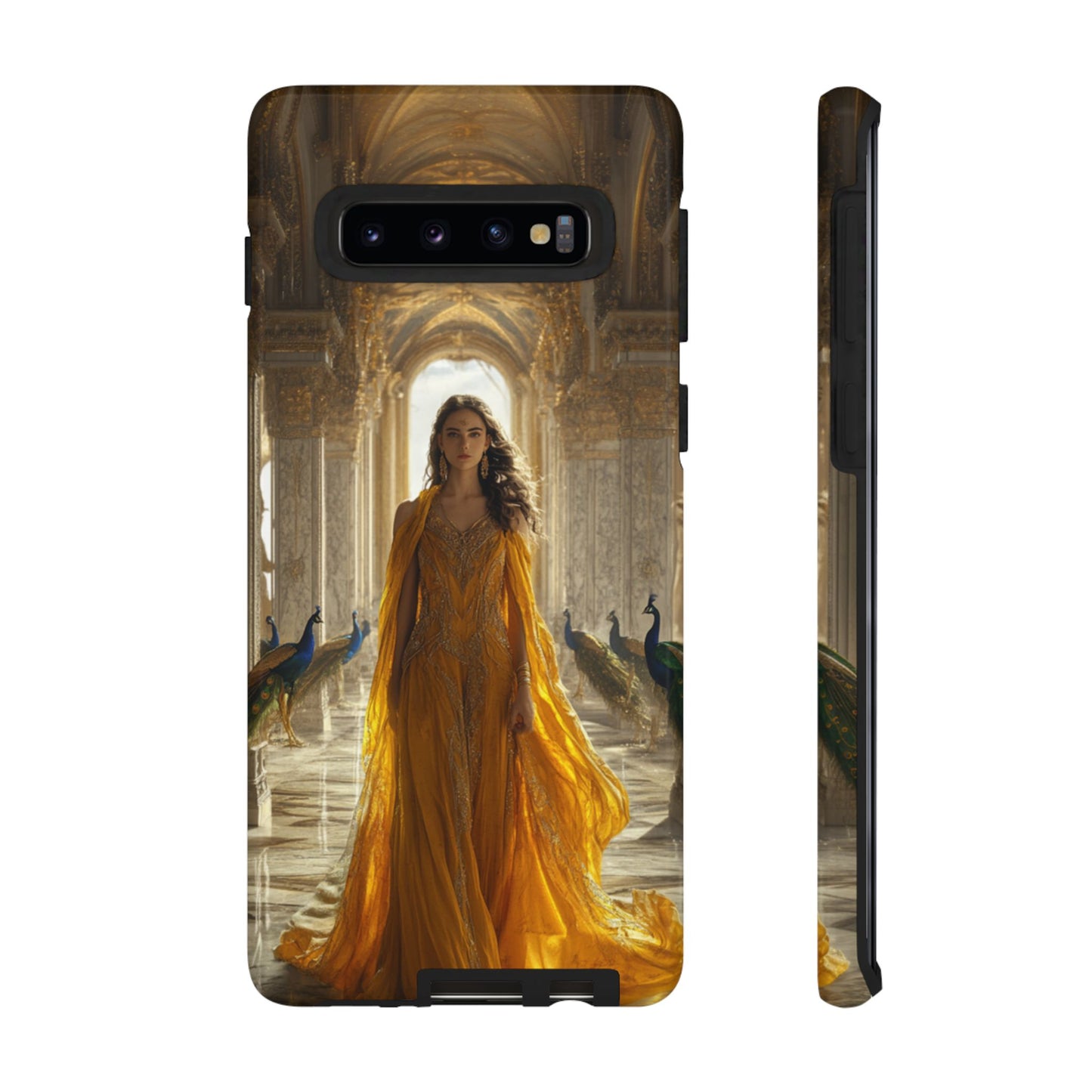 Hera Golden Palace Peacock Goddess - Tough Samsung Galaxy Case