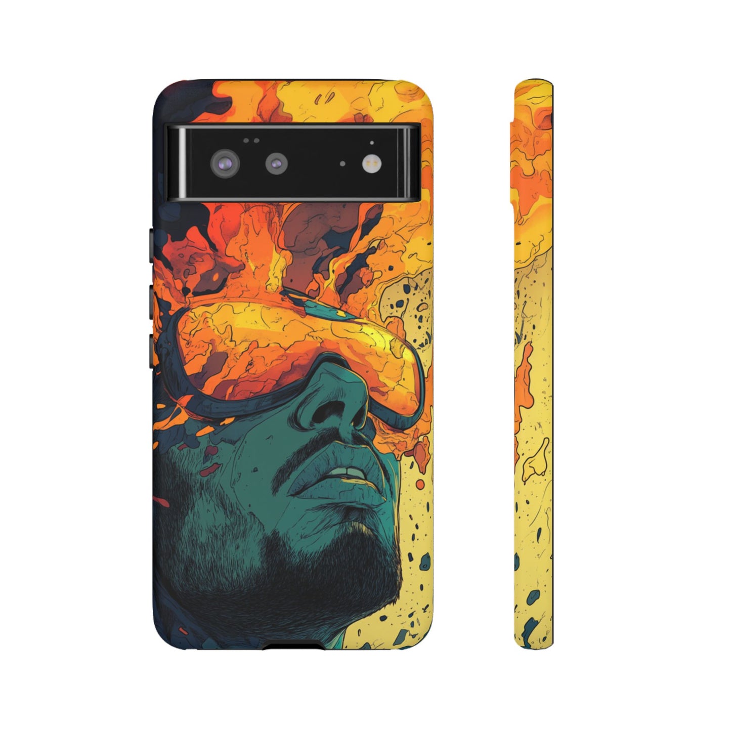 Flame Vision Phone Case - iPhone, Google Pixel, Samsung Galaxy