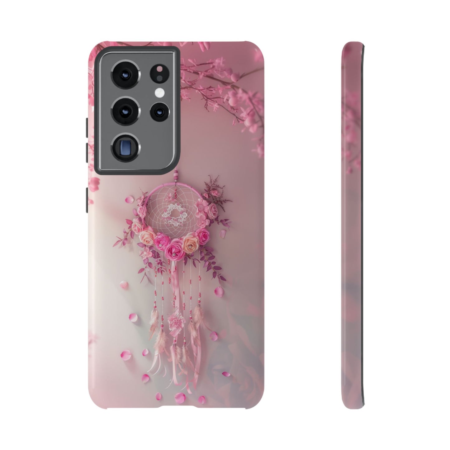 Pink Rose Dreamcatcher - Tough Samsung Galaxy Case