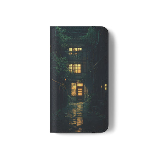 Rainy Alley - Wallet Flip Case