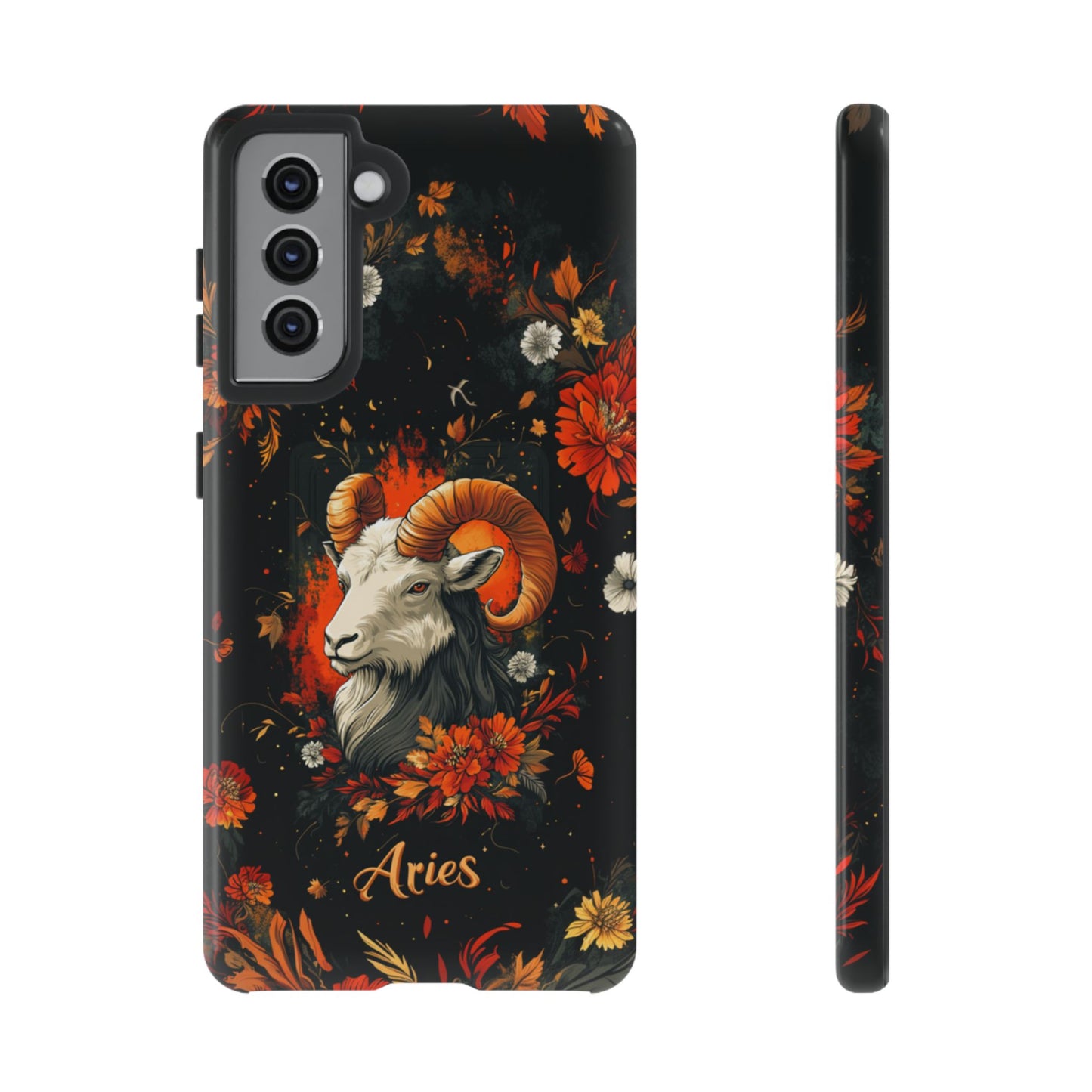 Aries Inferno Bloom Phone Case – iPhone, Google Pixel, Samsung Galaxy