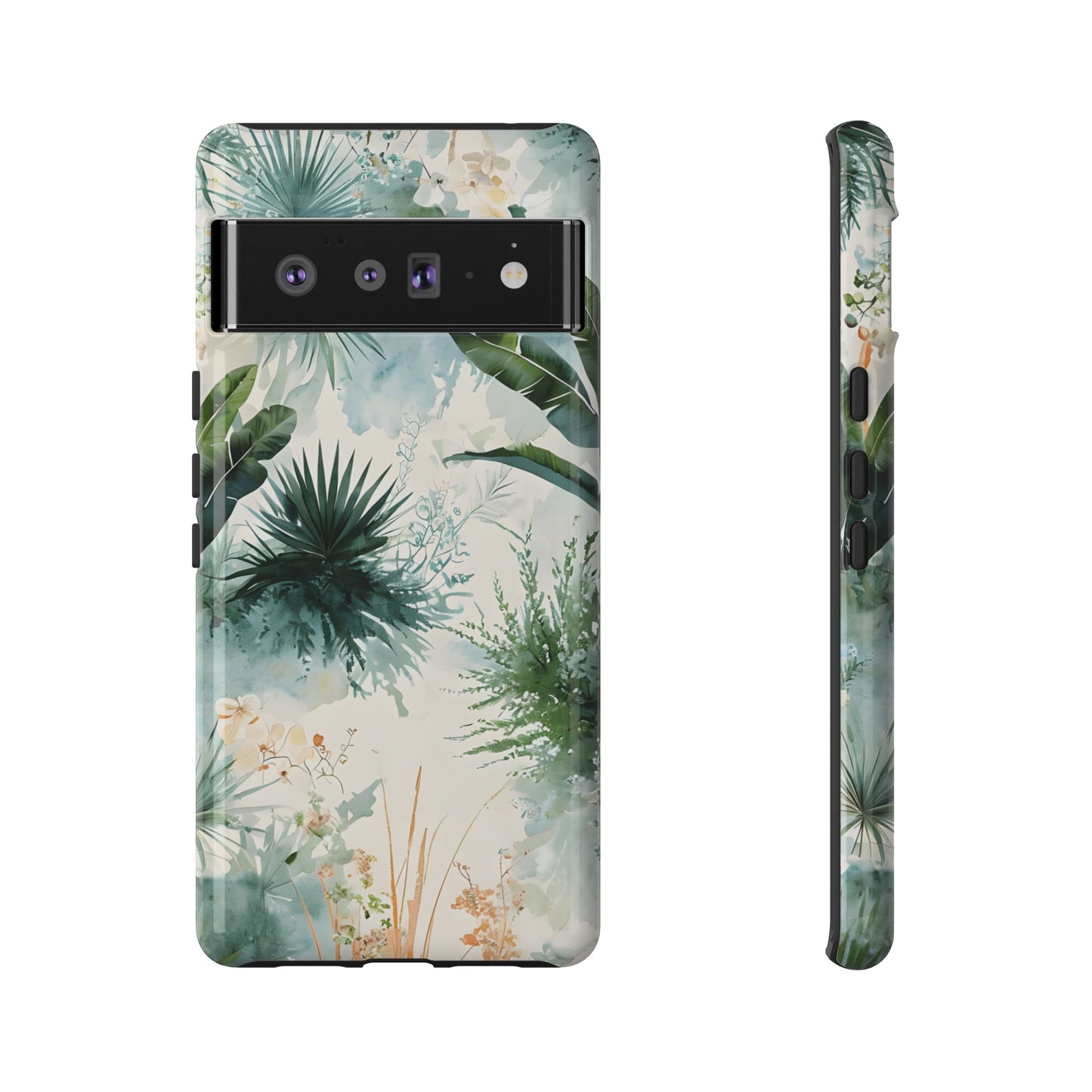Tropical Botanical Watercolor - Tough Google Pixel Case