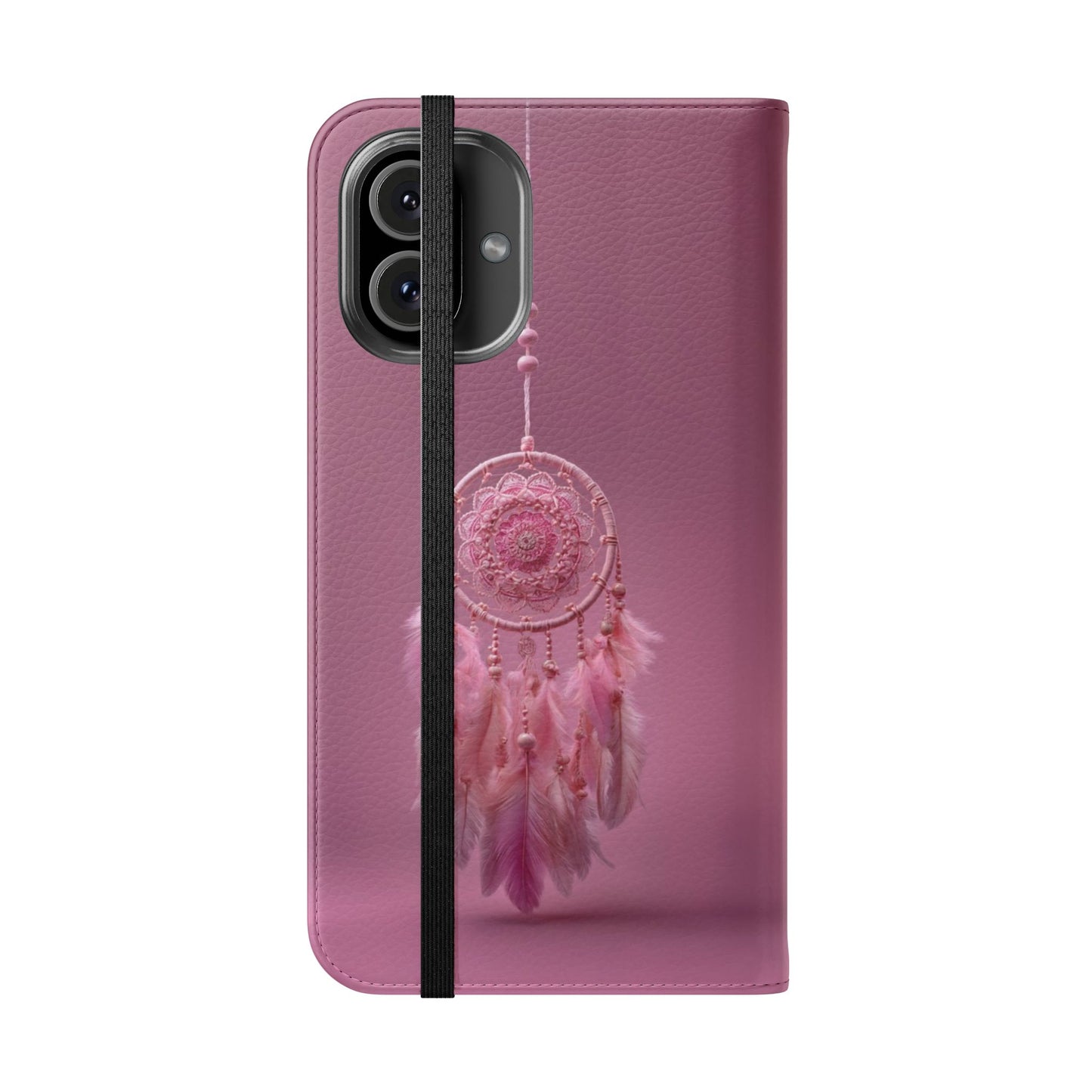 Pink Lace Dreamcatcher - Wallet Flip Case