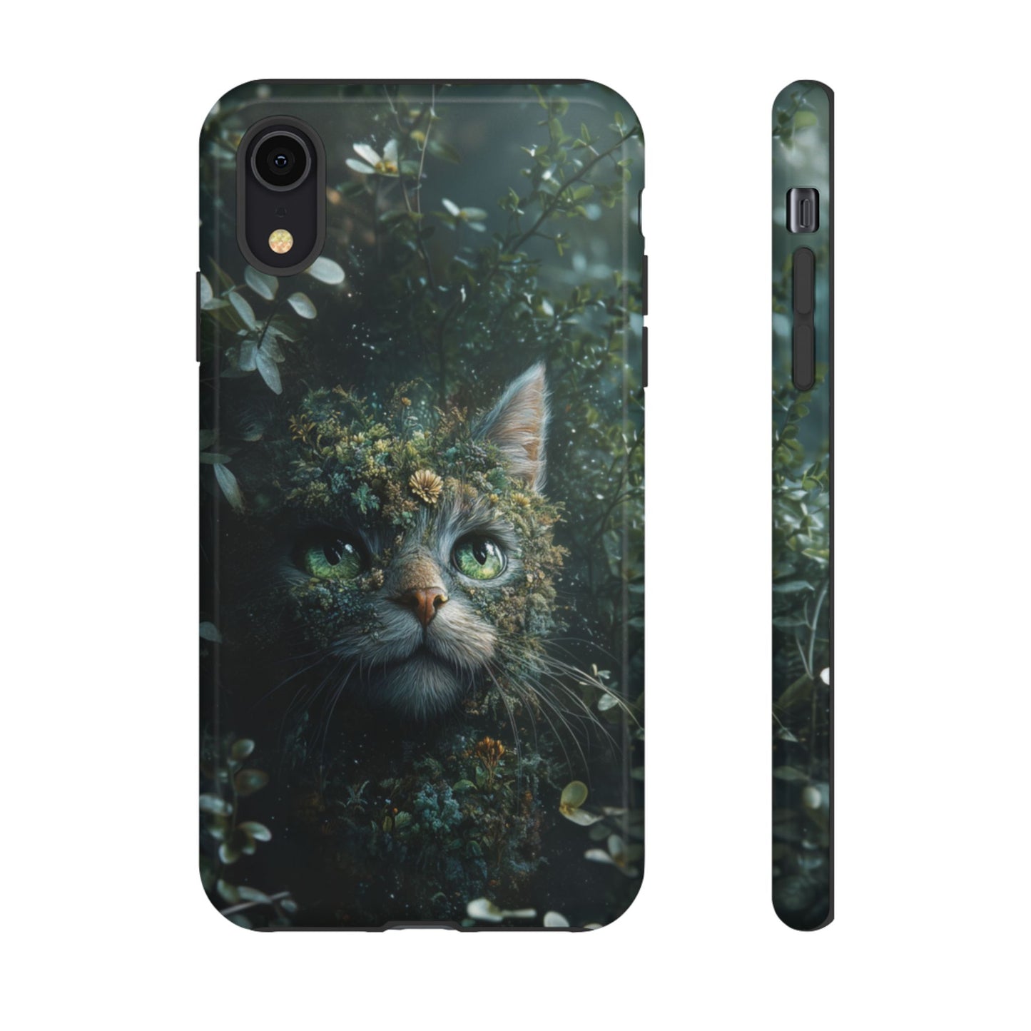 Forest Fantasy Cat Phone Case – iPhone, Google Pixel, Samsung Galaxy