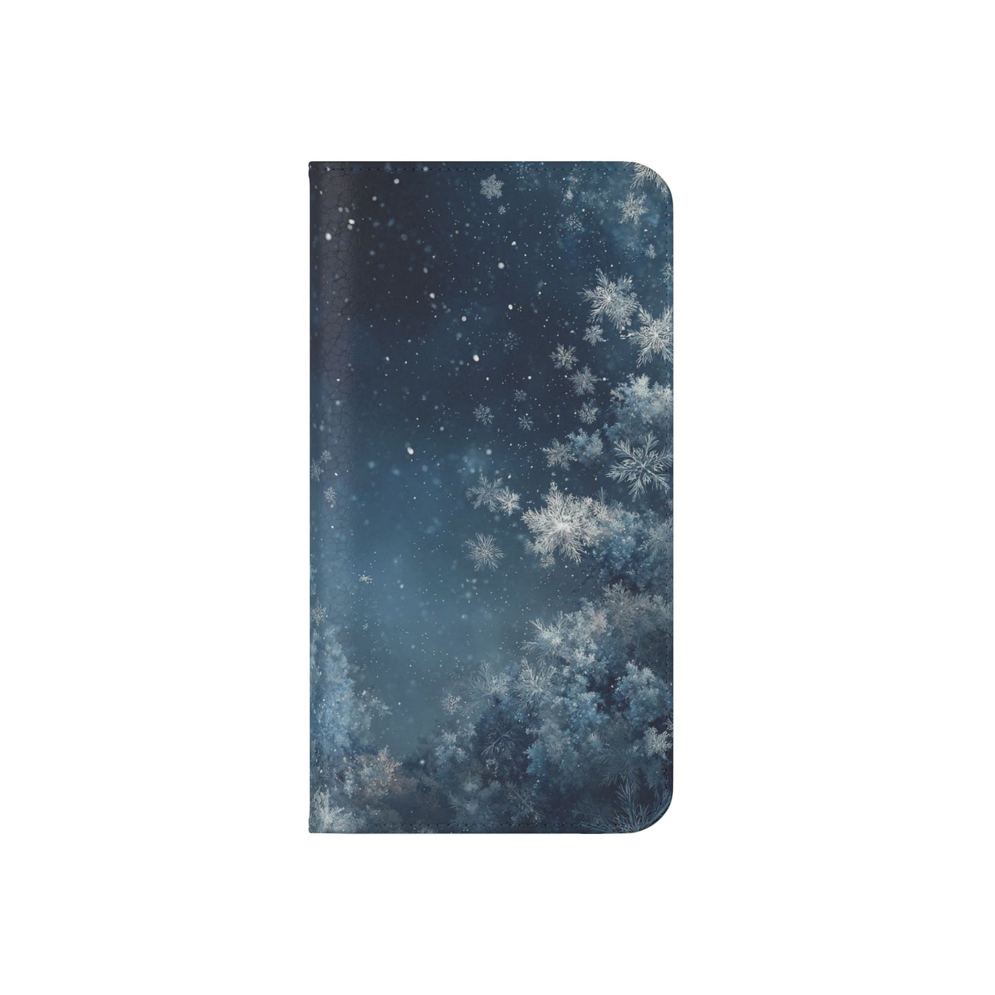 Winter Snowflakes - Wallet Flip Case