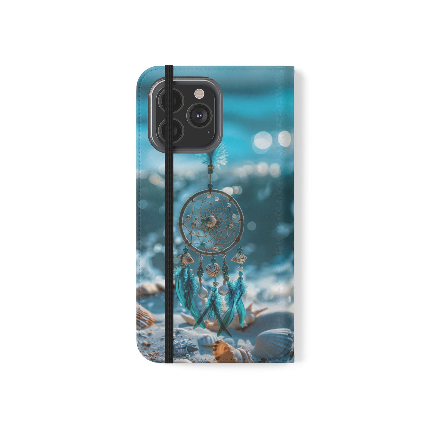 Ocean Beach Dreamcatcher - Wallet Flip Case